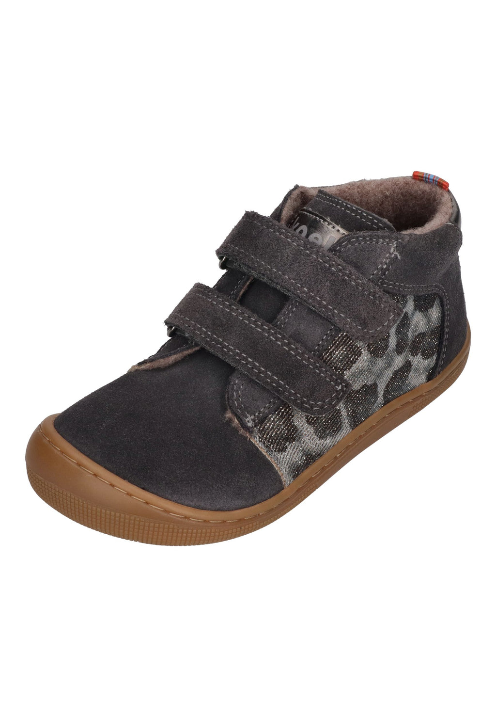 KOEL Barefoot gefütterte Kinder Sneakers DYLA FANTASY dark grey