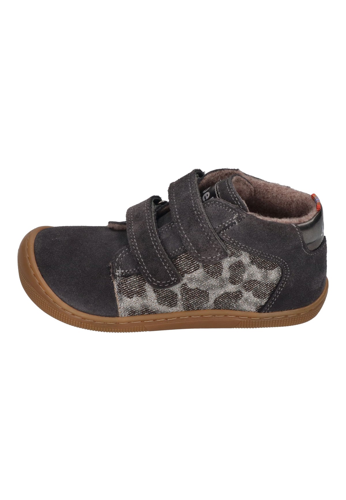 KOEL Barefoot gefütterte Kinder Sneakers DYLA FANTASY dark grey