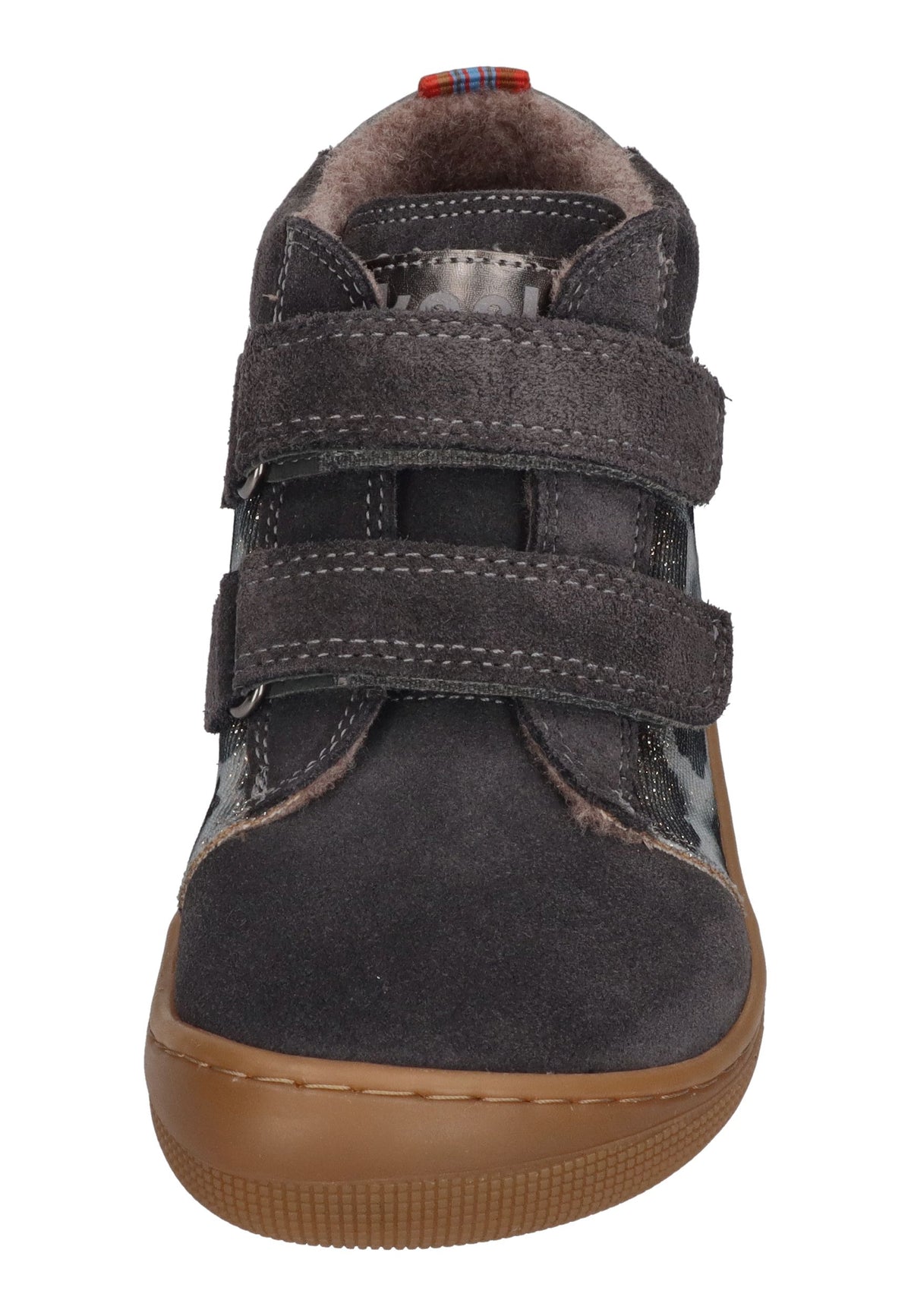 KOEL Barefoot gefütterte Kinder Sneakers DYLA FANTASY dark grey