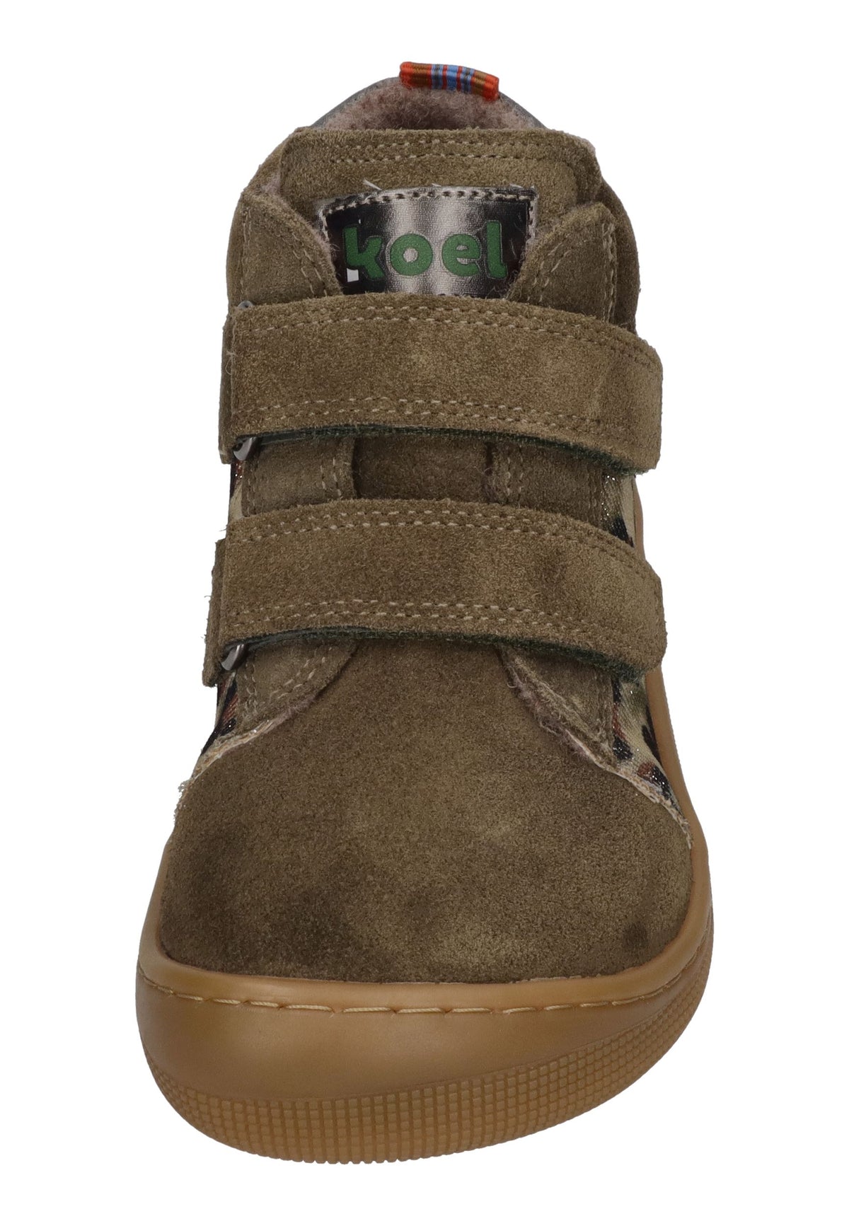 KOEL Barefoot gefütterte Kinder Sneakers DYLA FANTASY kaki