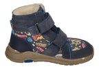 KOEL Barefoot gefütterte Teenager Sneakers SILAS TEX PRINT blue