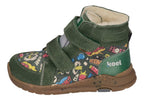 KOEL Barefoot gefütterte Kinder Sneakers SILAS TEX PRINT green