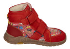 KOEL Barefoot gefütterte Kinder Sneakers SILAS TEX PRINT red