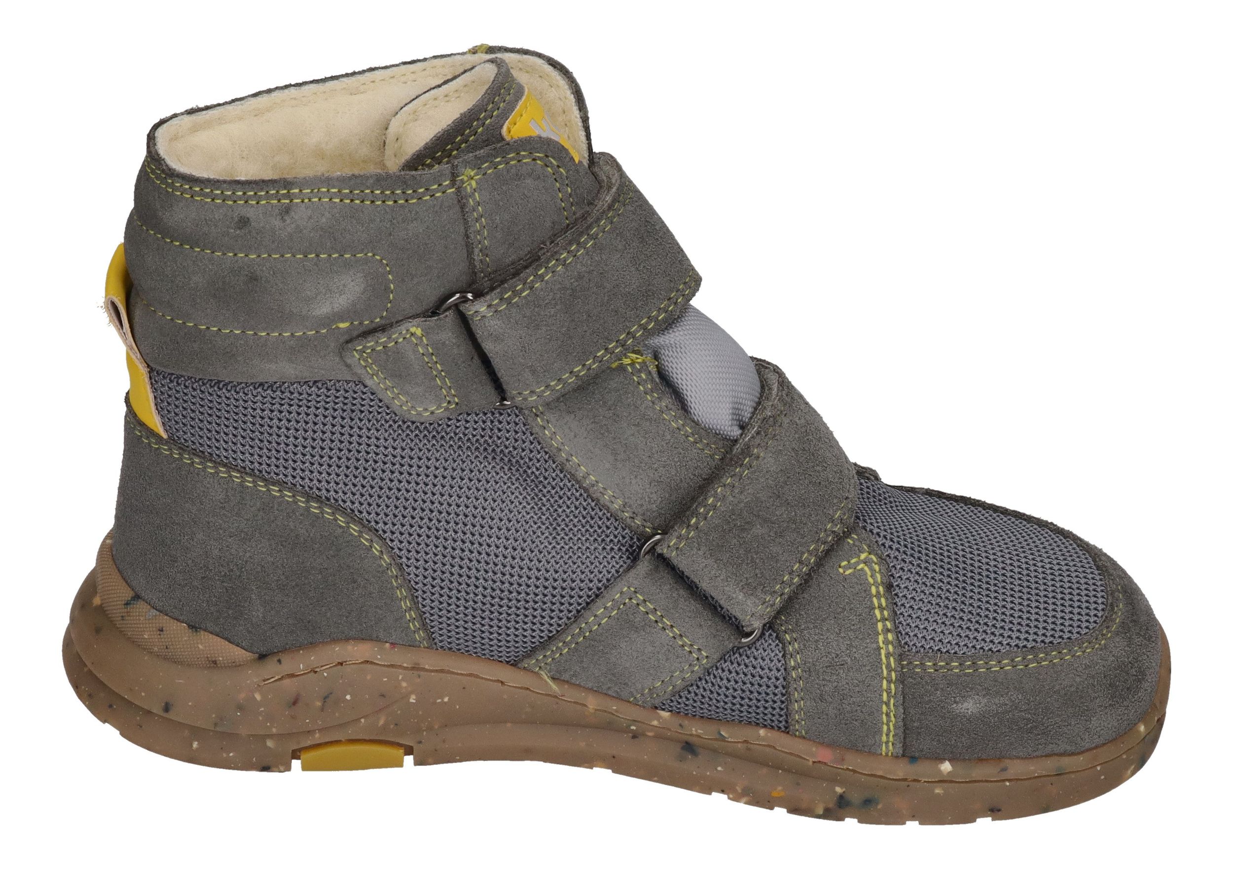 KOEL Barefoot gefütterte Kinder Sneakers SILAS TEX grey