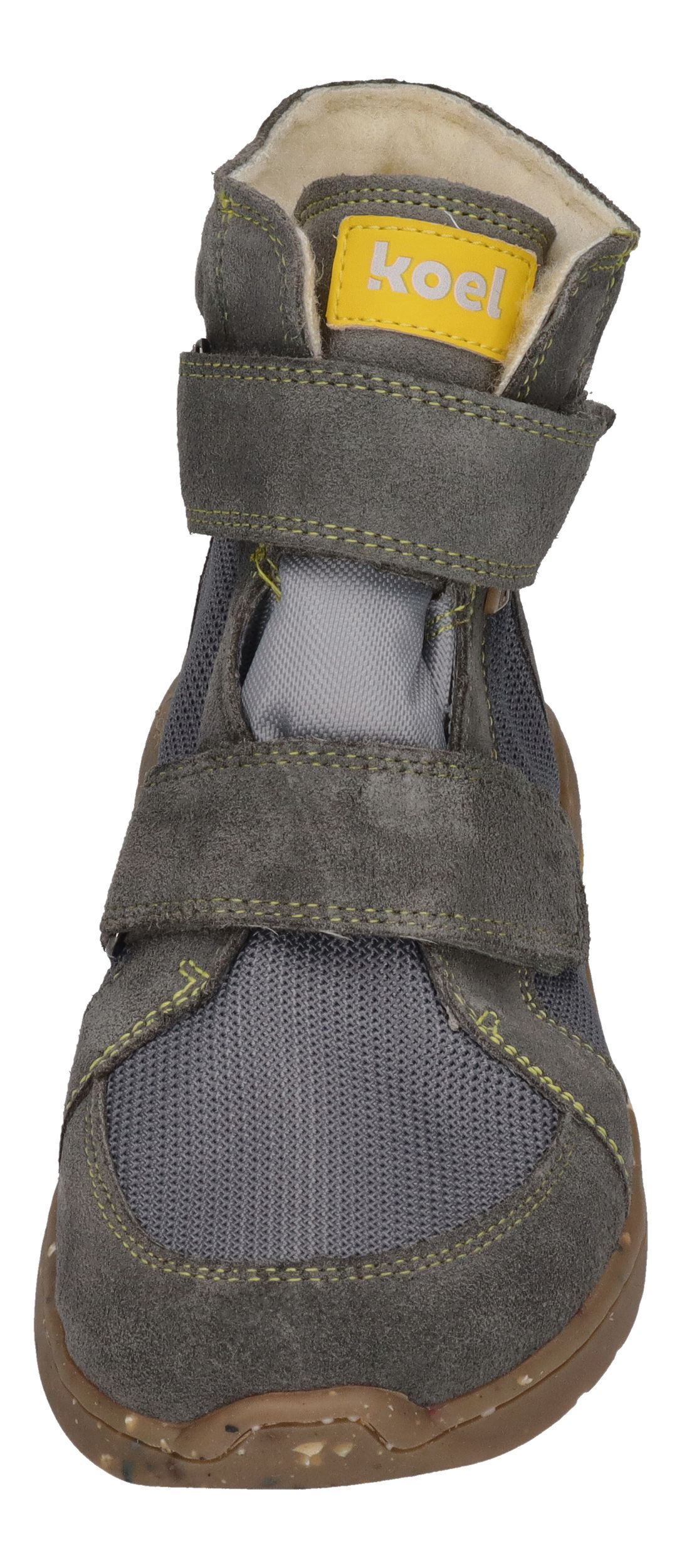 KOEL Barefoot gefütterte Kinder Sneakers SILAS TEX grey