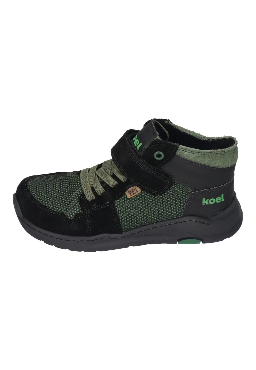 KOEL Barefoot gefütterte Kinderschuhe Sneakers SKY TEX olive