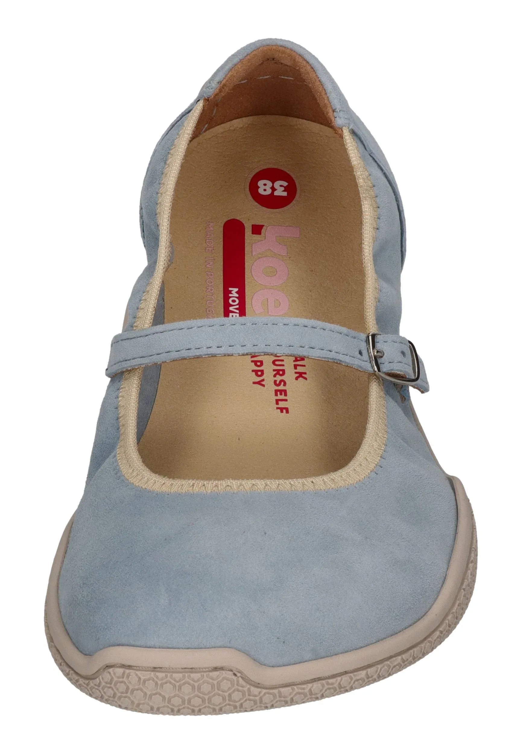 KOEL Damen Barefoot Ballerinas VALERIA II SUEDE jeans