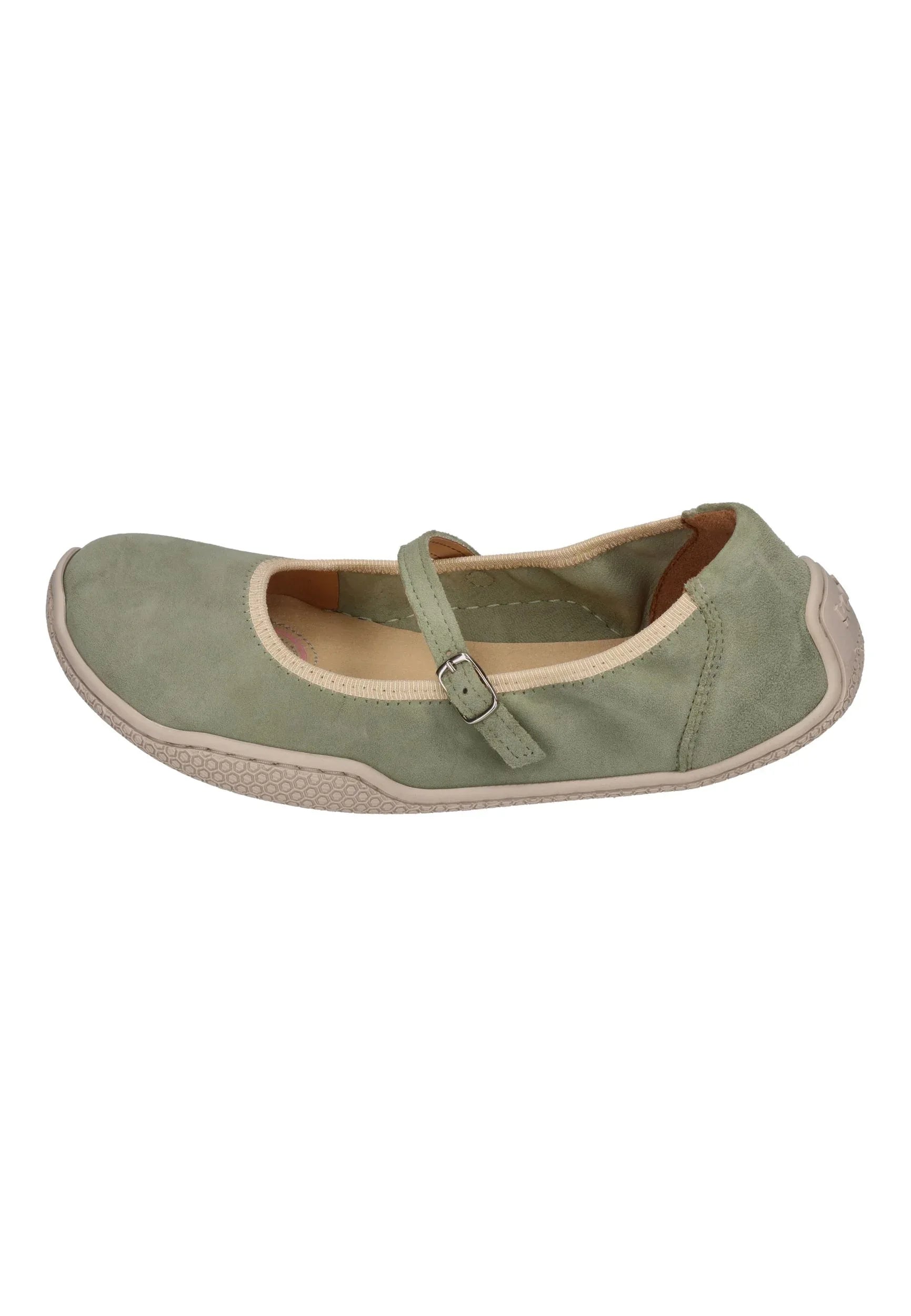 KOEL Damen Barefoot Ballerinas VALERIA II SUEDE olive