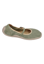 KOEL Damen Barefoot Ballerinas VALERIA II SUEDE olive