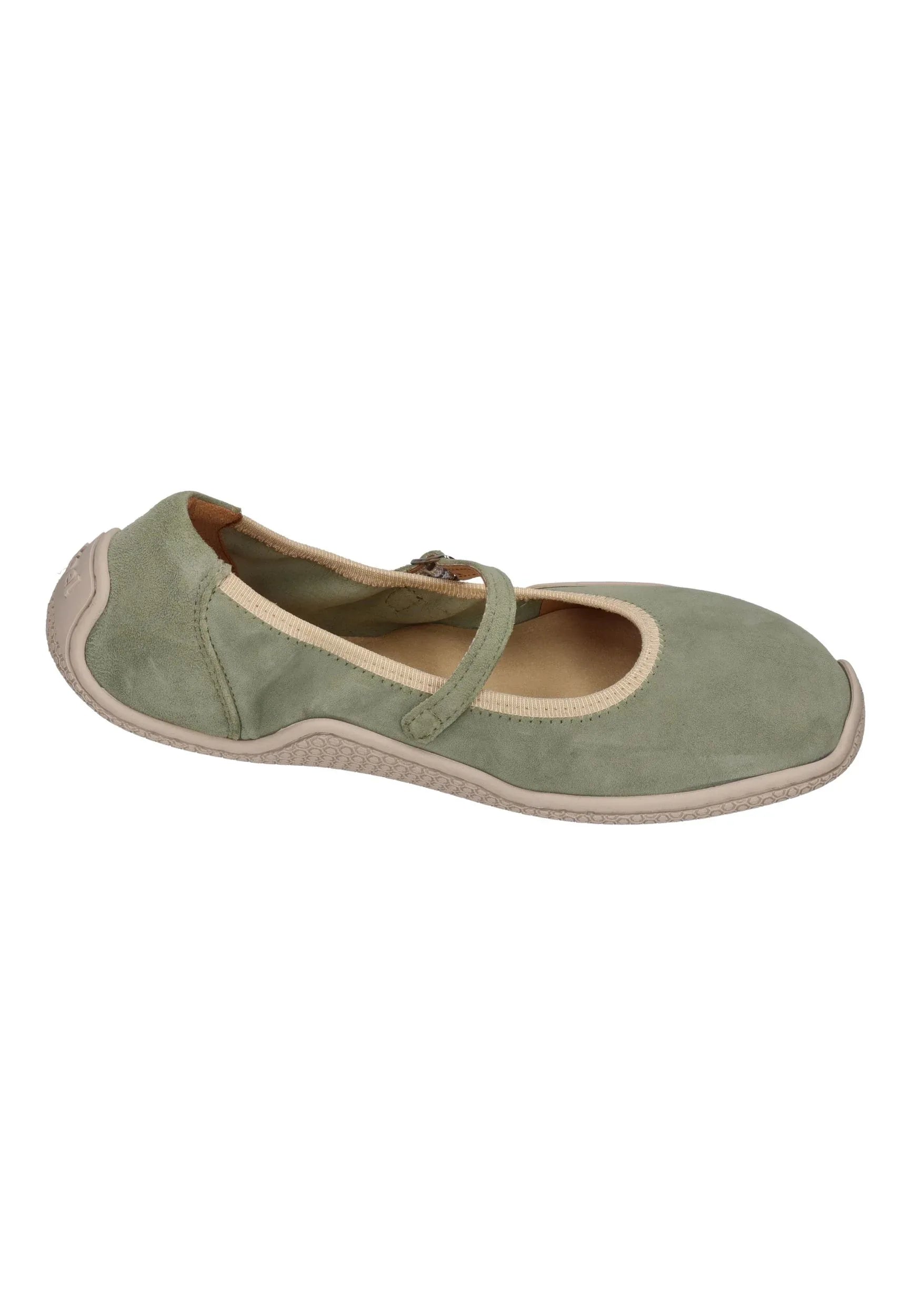 KOEL Damen Barefoot Ballerinas VALERIA II SUEDE olive