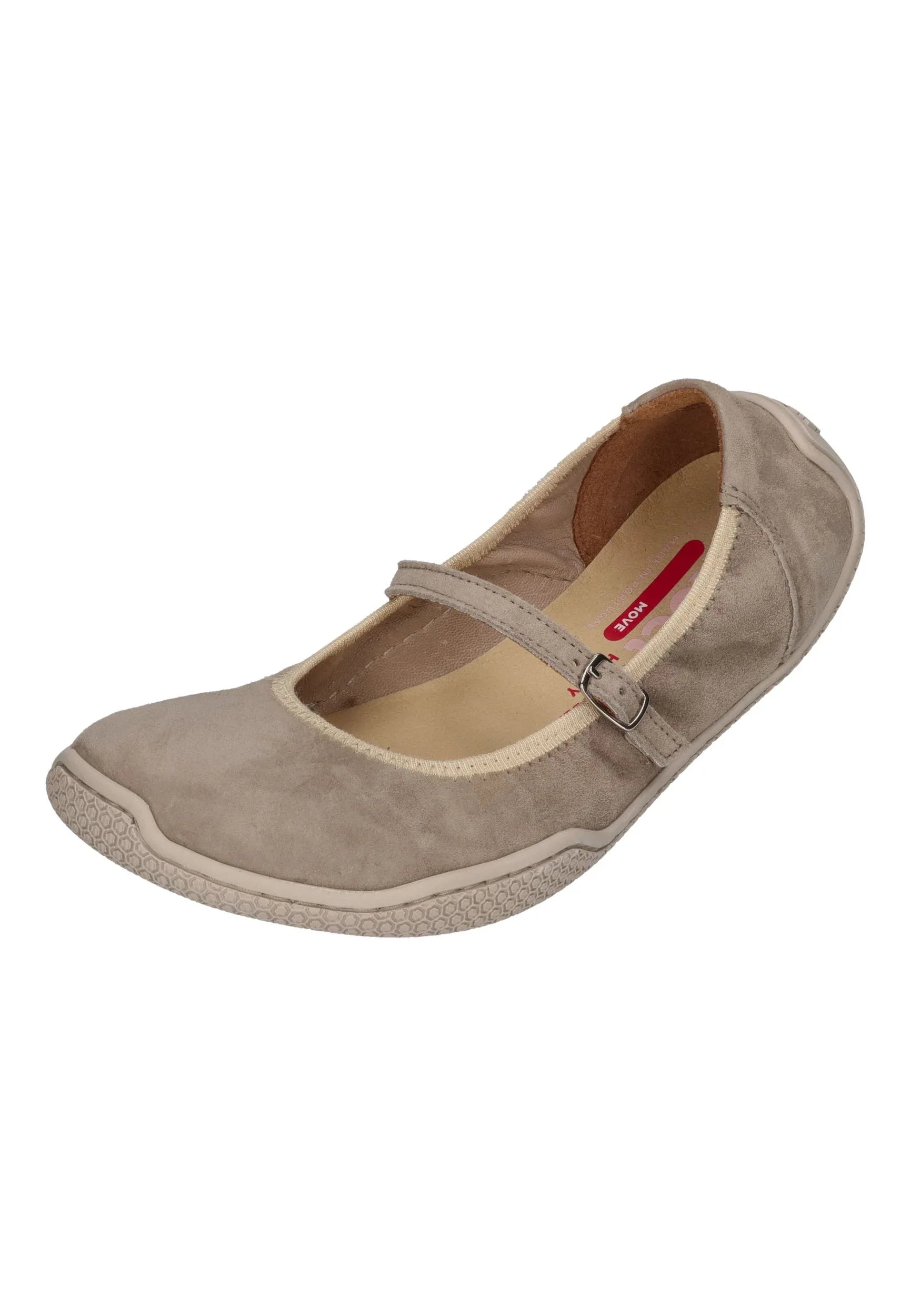 KOEL Damen Barefoot Ballerinas VALERIA II SUEDE taupe