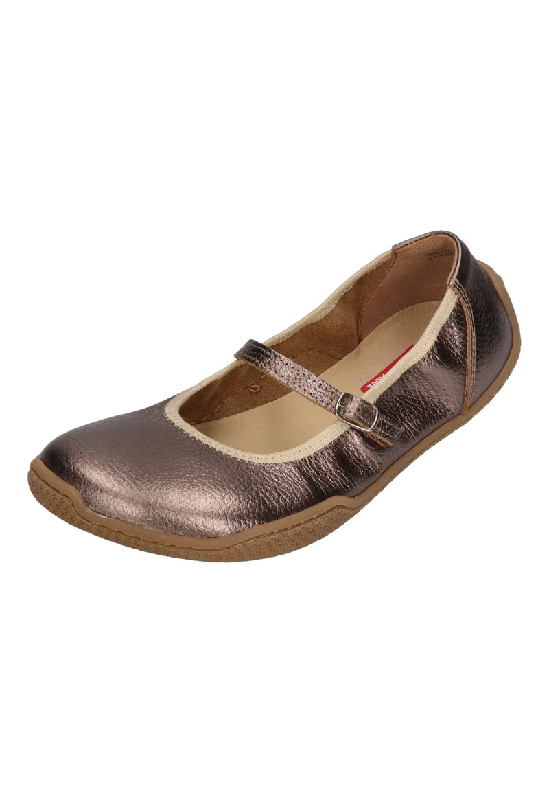 KOEL Damen Barefoot Ballerinas VALERIA METALLIC bronze