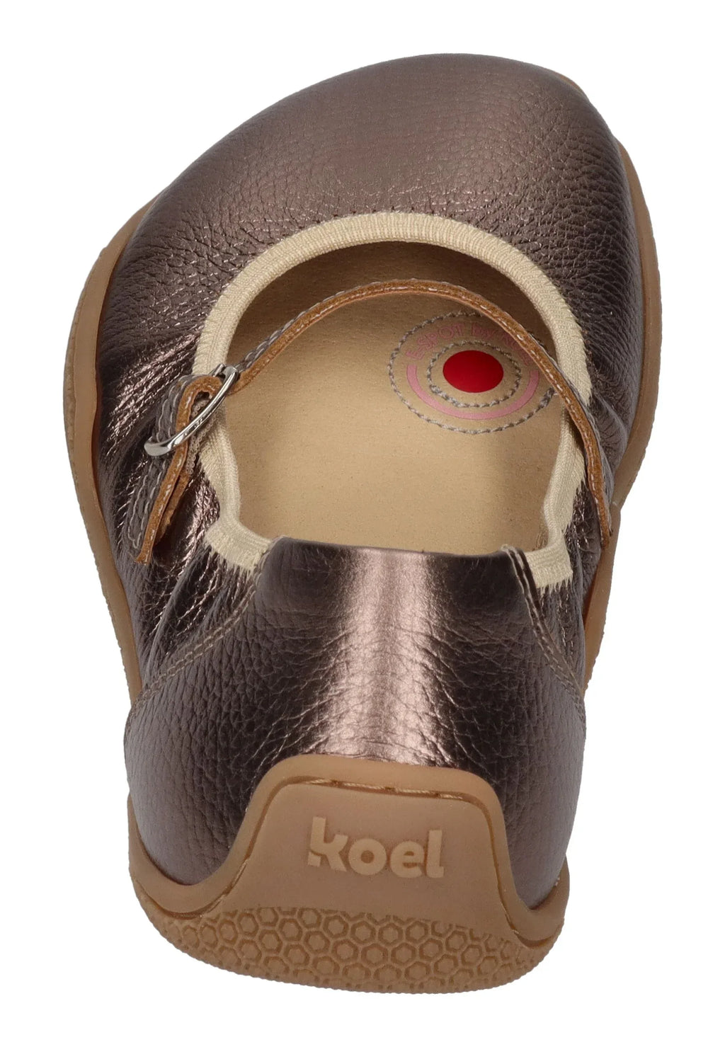 KOEL Damen Barefoot Ballerinas VALERIA METALLIC bronze