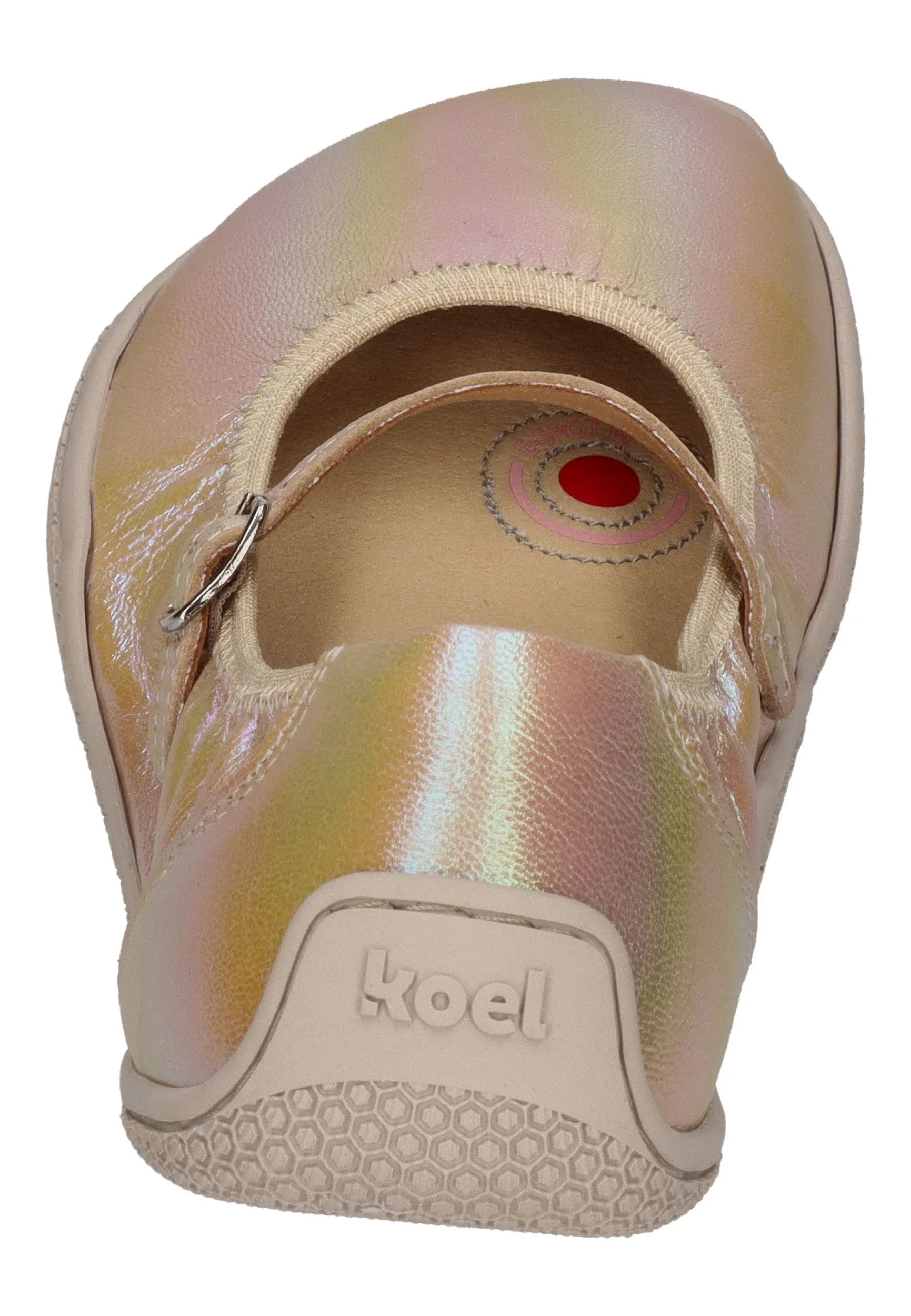 KOEL Damen Barefoot Ballerinas VALERIA METALLIC gold