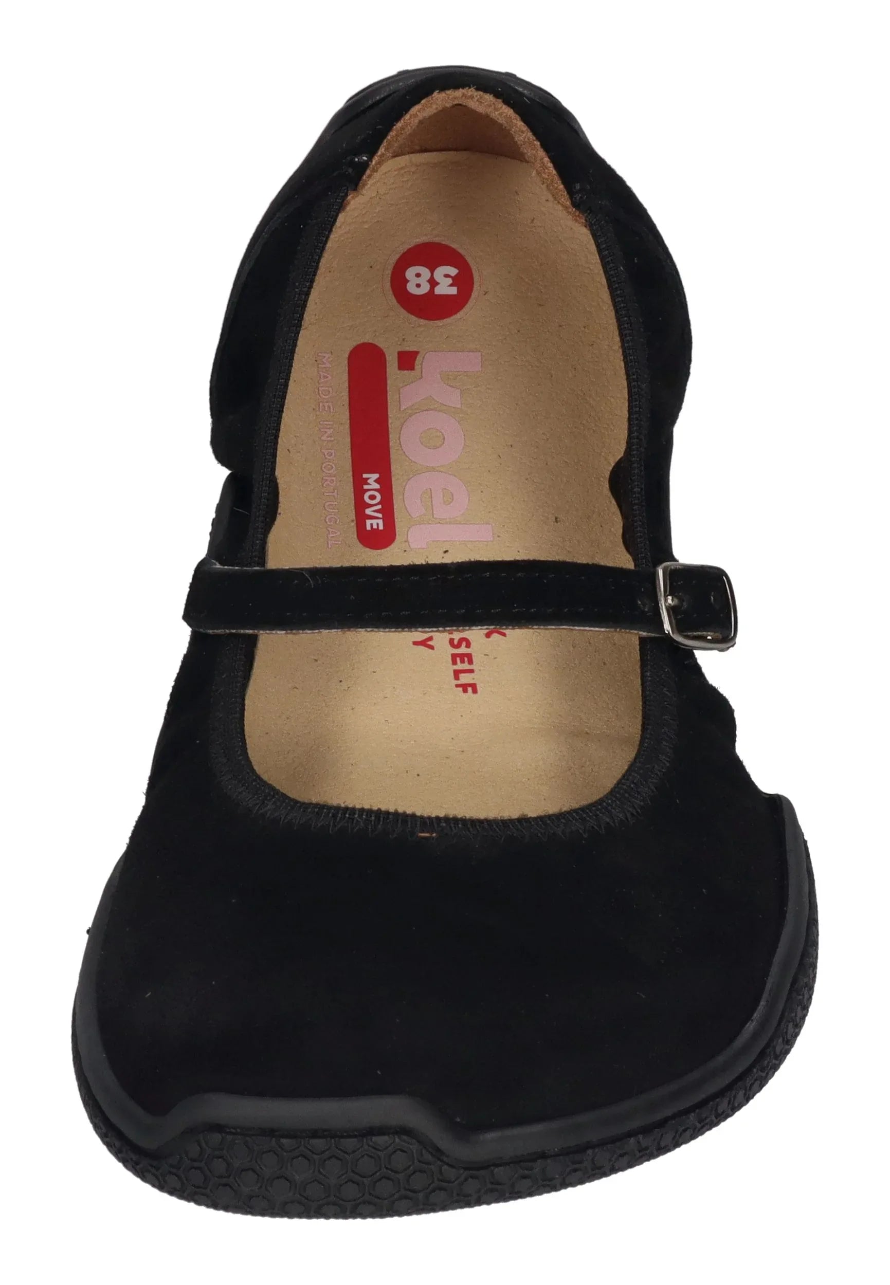KOEL Damen Barefoot Ballerinas VALERIA SUEDE black
