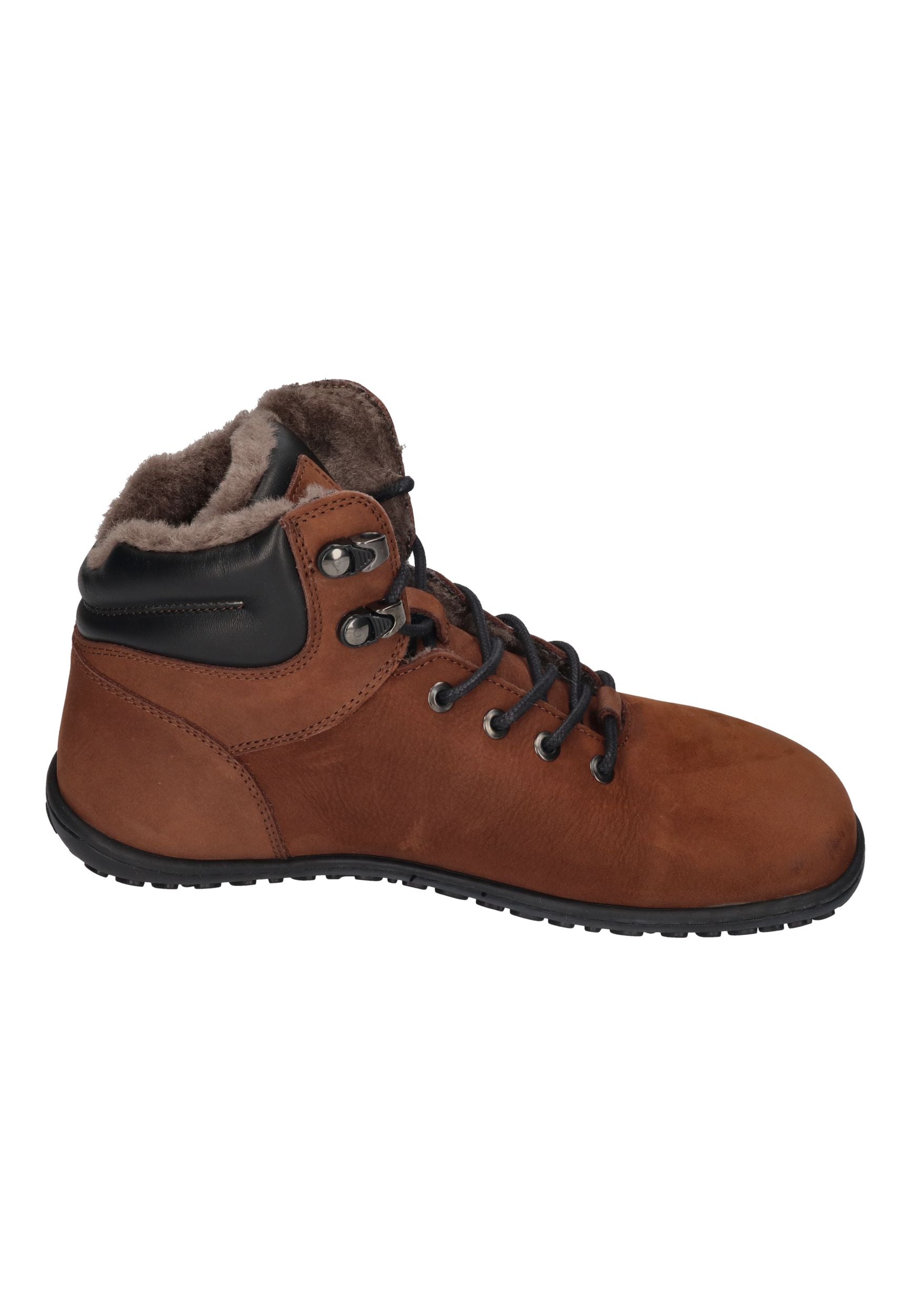 KOEL Damen Barefoot Booties ISIDORE LAMBSWOOL - chocolate