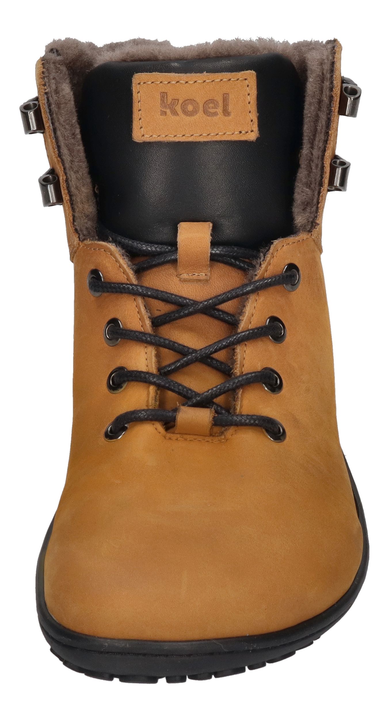 KOEL Damen Barefoot Booties ISIDORE LAMBSWOOL - miel