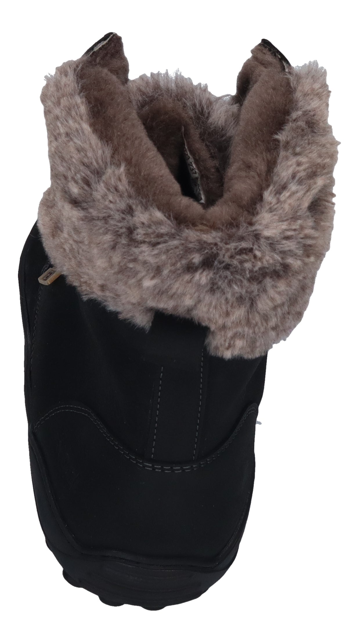 KOEL Damen Barefoot Booties LEVI TEX LAMBSWOOL black