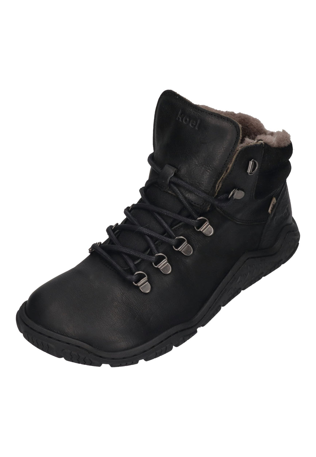 KOEL Damen Barefoot Booties RIKA LAMBSWOOL - black