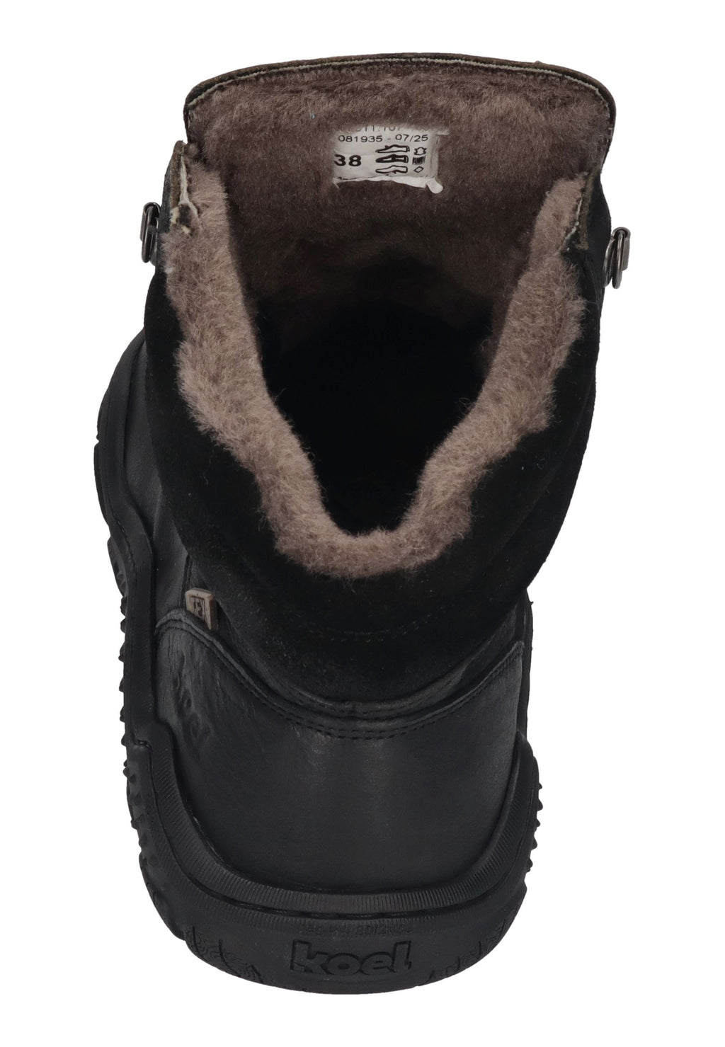 KOEL Damen Barefoot Booties RIKA LAMBSWOOL - black