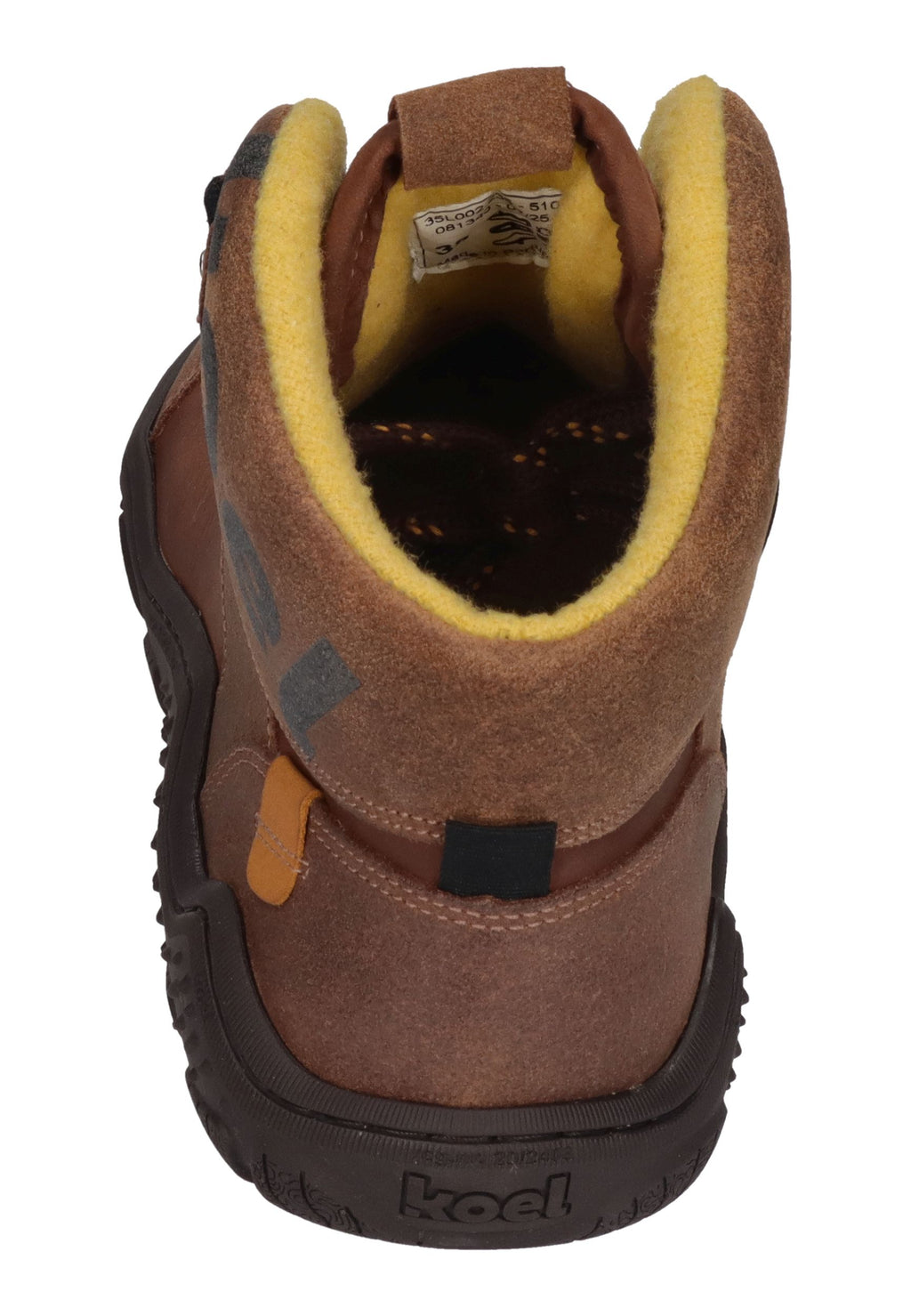 KOEL Damen Barefoot Outdoor Booties ROBA MERINO - chocolate