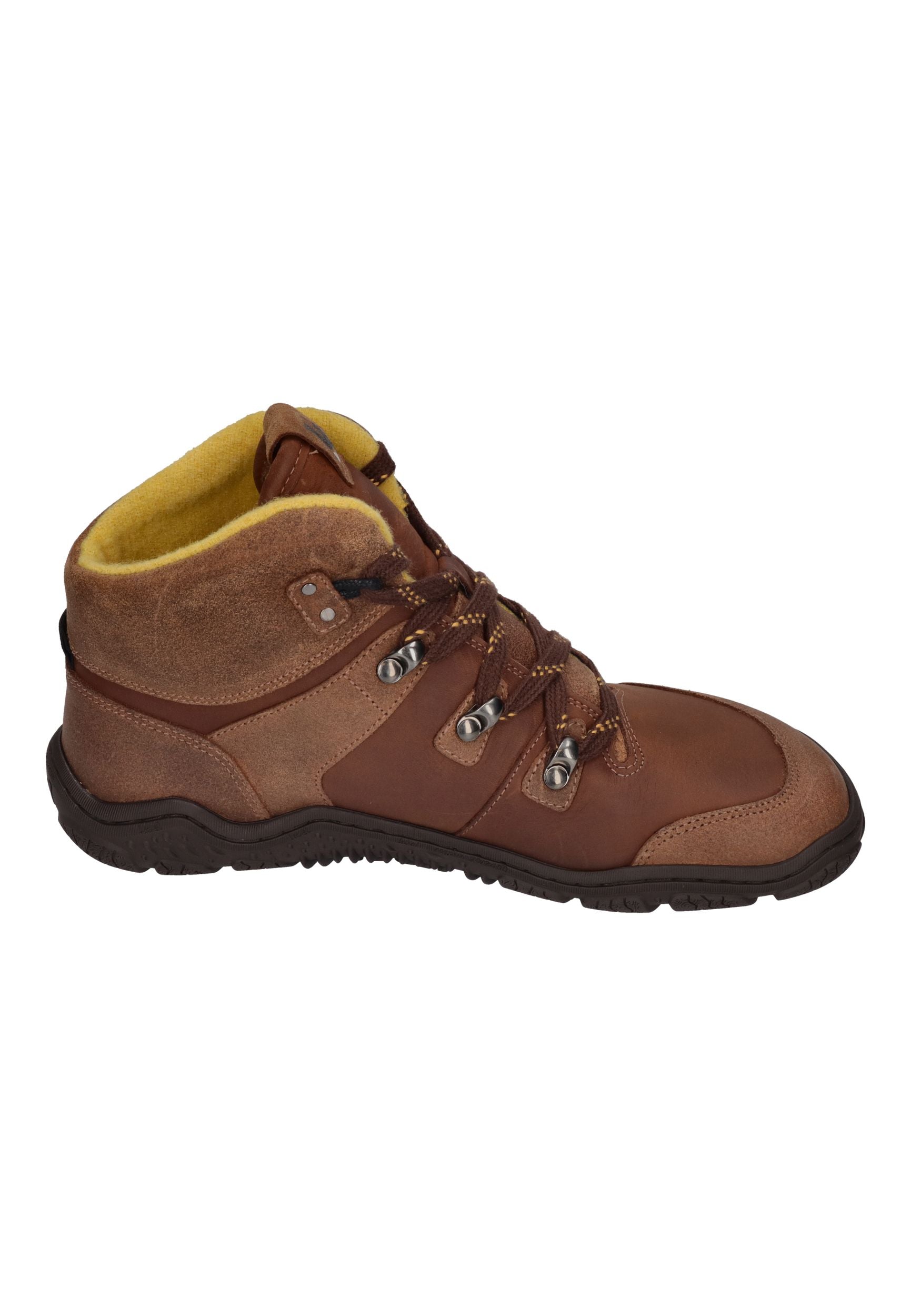 KOEL Damen Barefoot Outdoor Booties ROBA MERINO - chocolate
