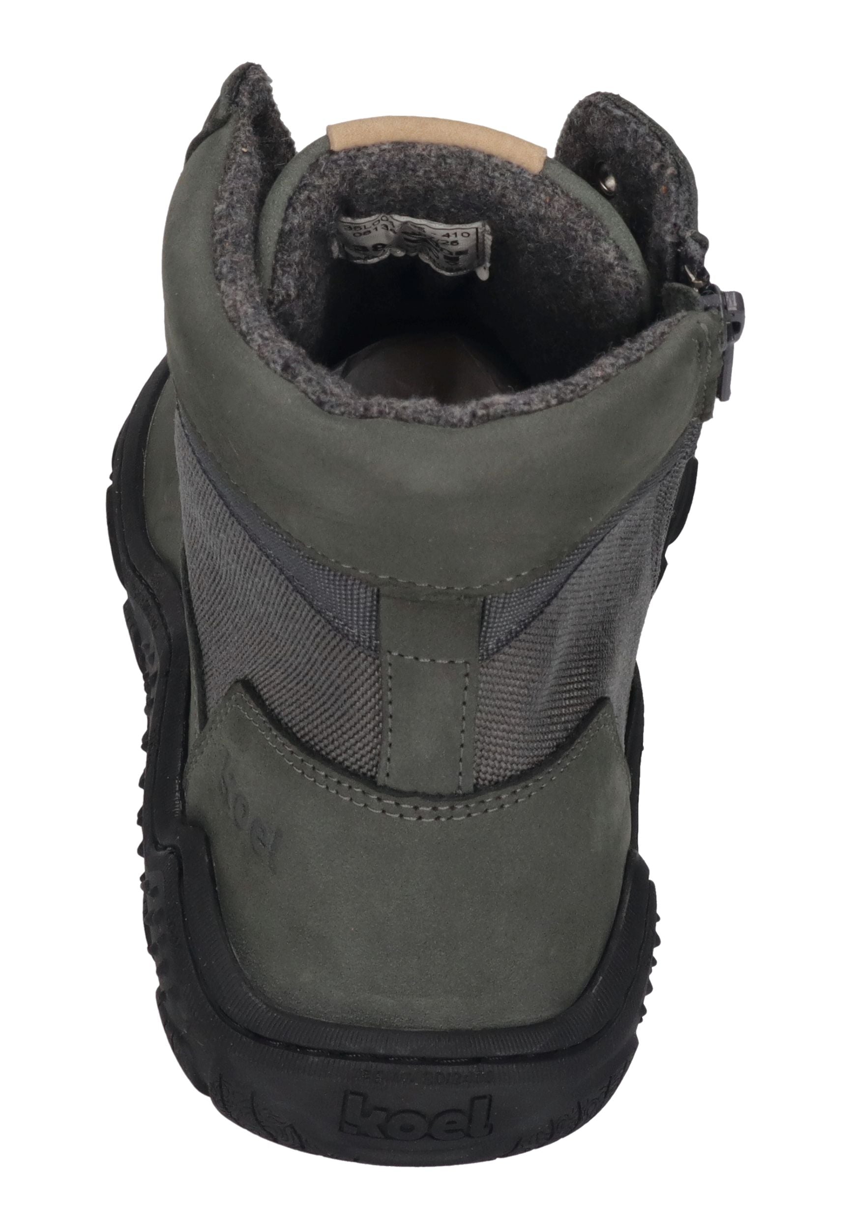 KOEL Damen Barefoot Booties ROMI MERINO - grey