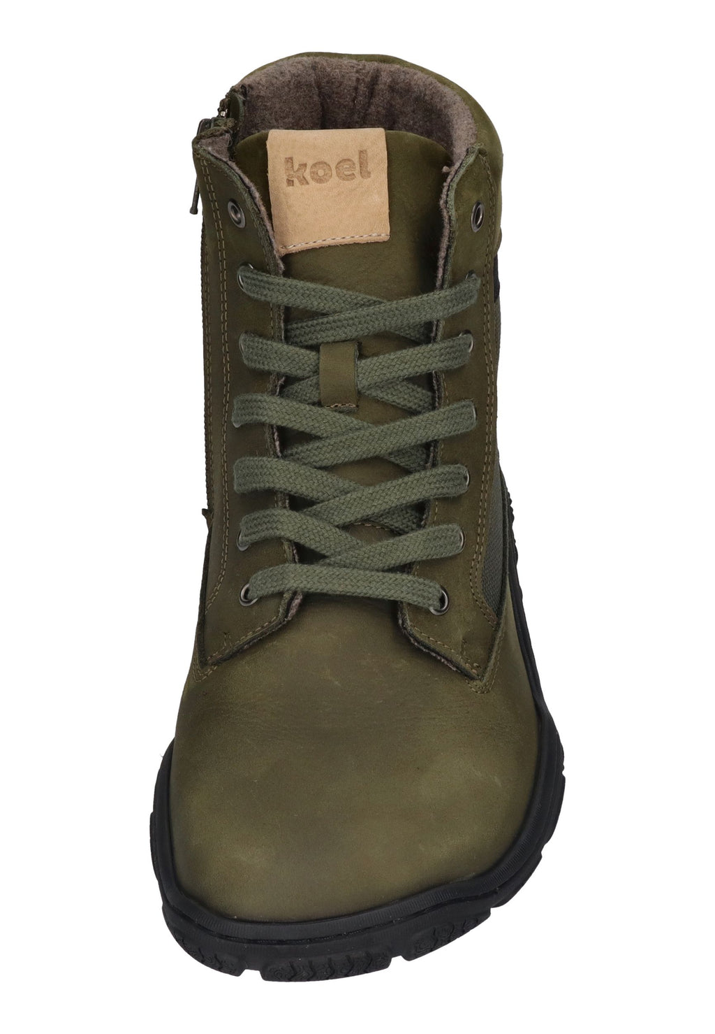 KOEL Damen Barefoot Booties ROMI MERINO - olive