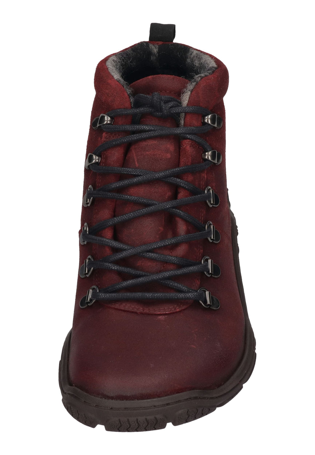 KOEL Damen Barefoot Booties ROXA - bordo