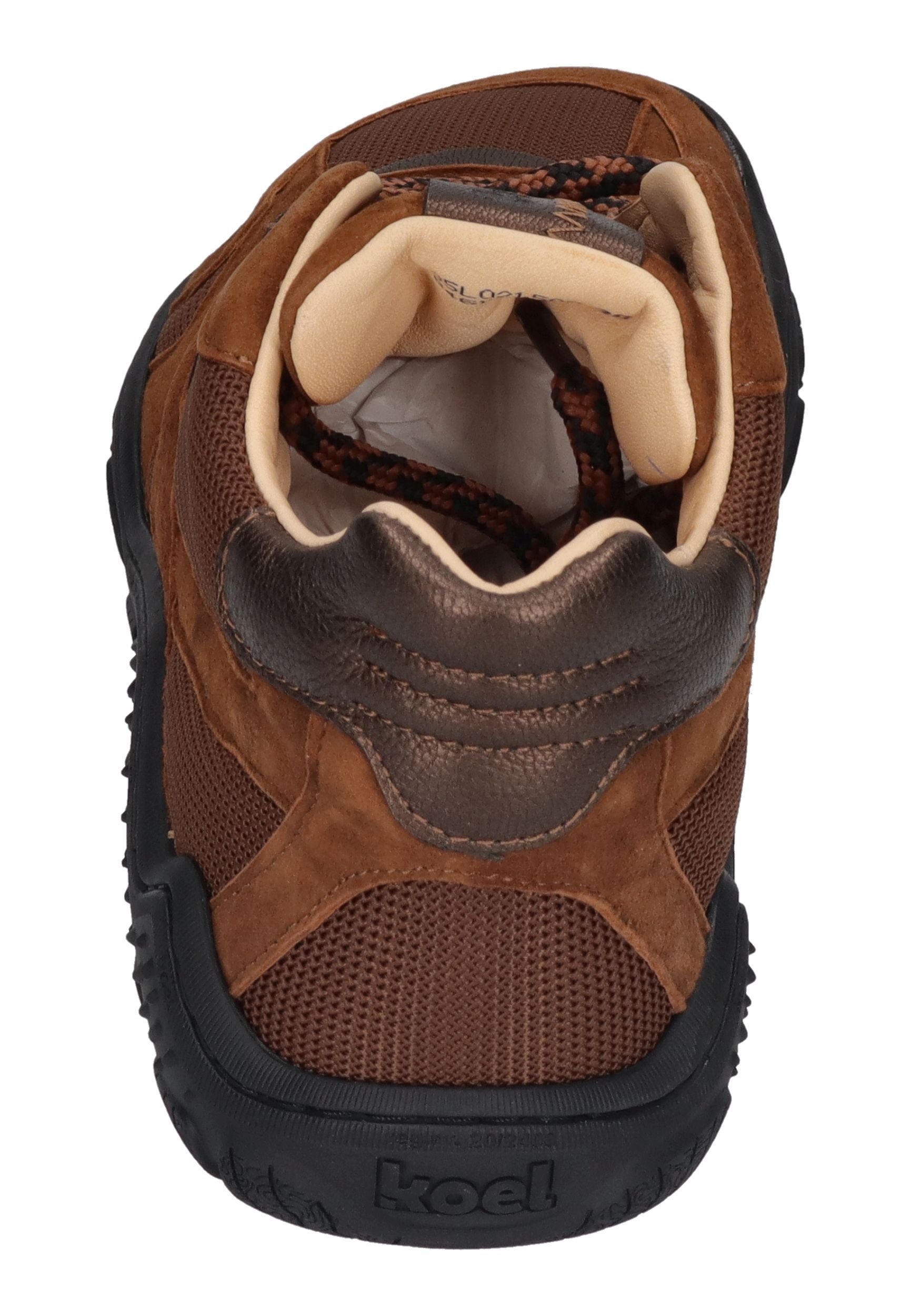 KOEL Damen Barefoot Booties ROXY SUEDE - cognac