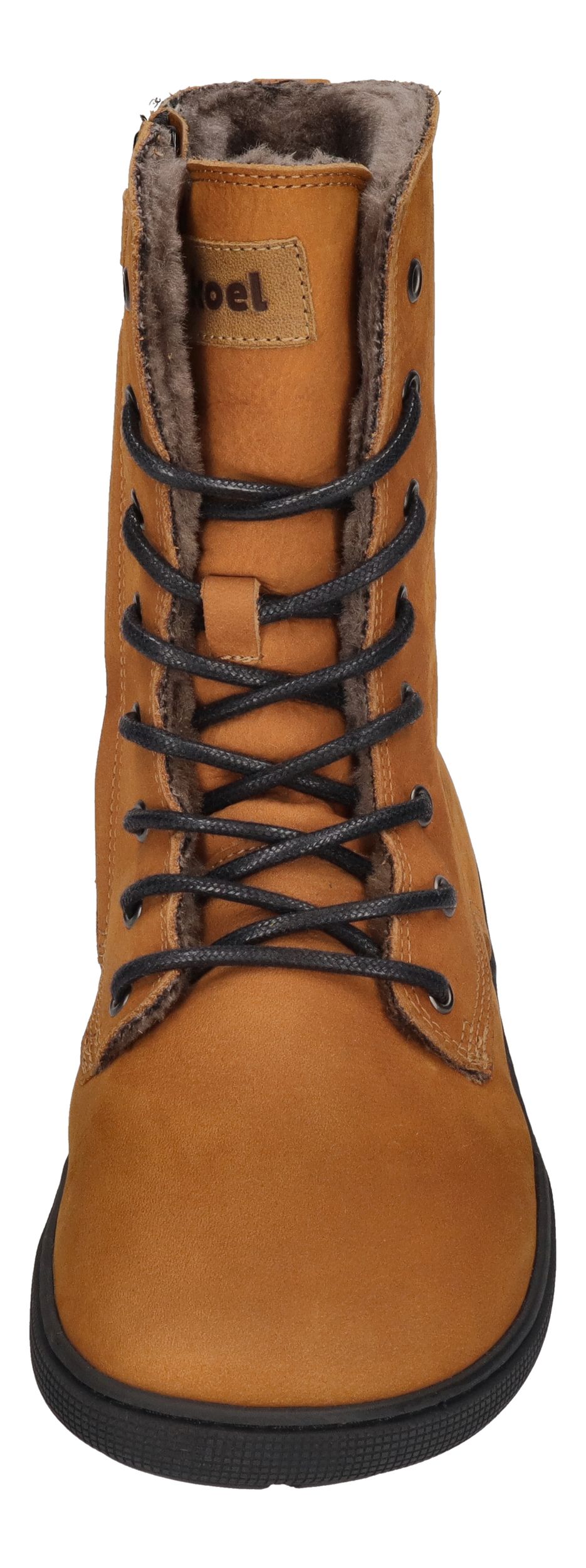 KOEL Damen Barefoot Booties mit Lammwolle FARO miel