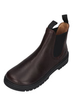 KOEL Damen Barefoot Chelseaboots GAVIEN LEATHER bordo