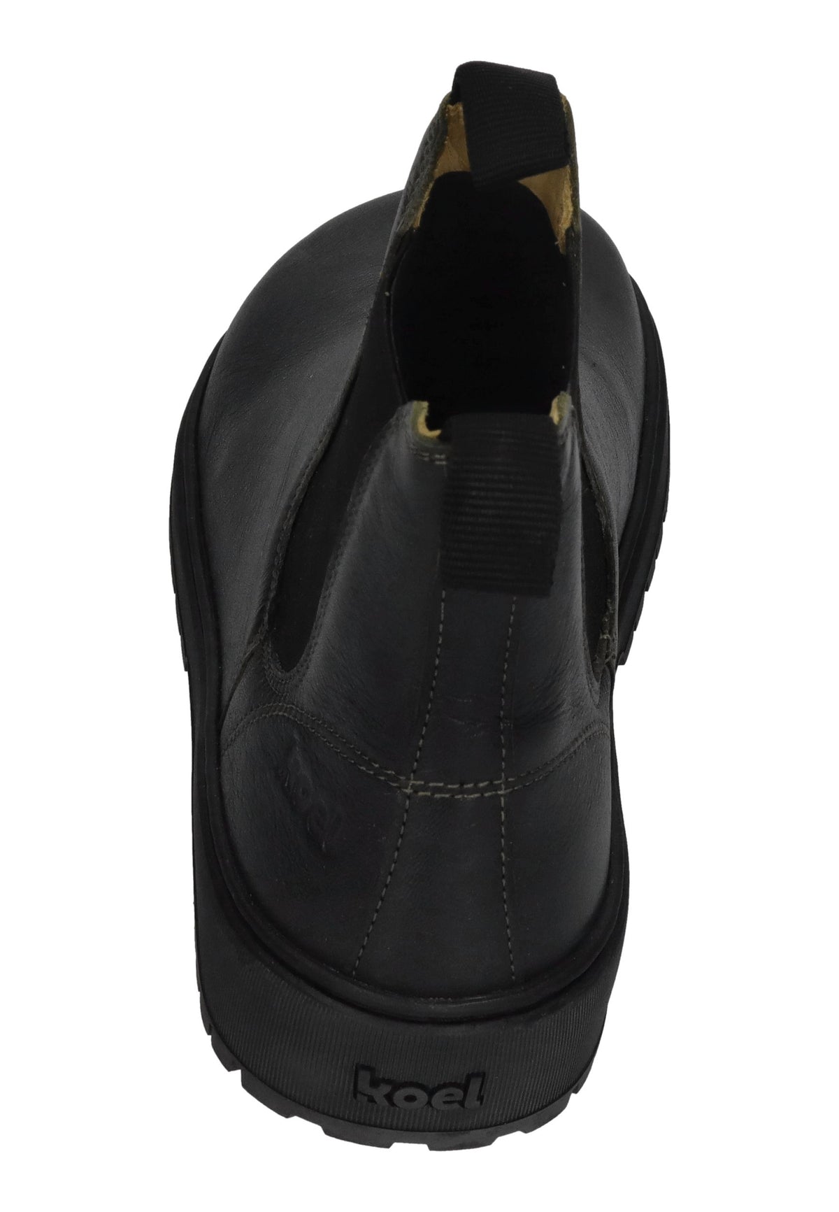 KOEL Damen Barefoot Chelseaboots GAVIEN LEATHER khaki