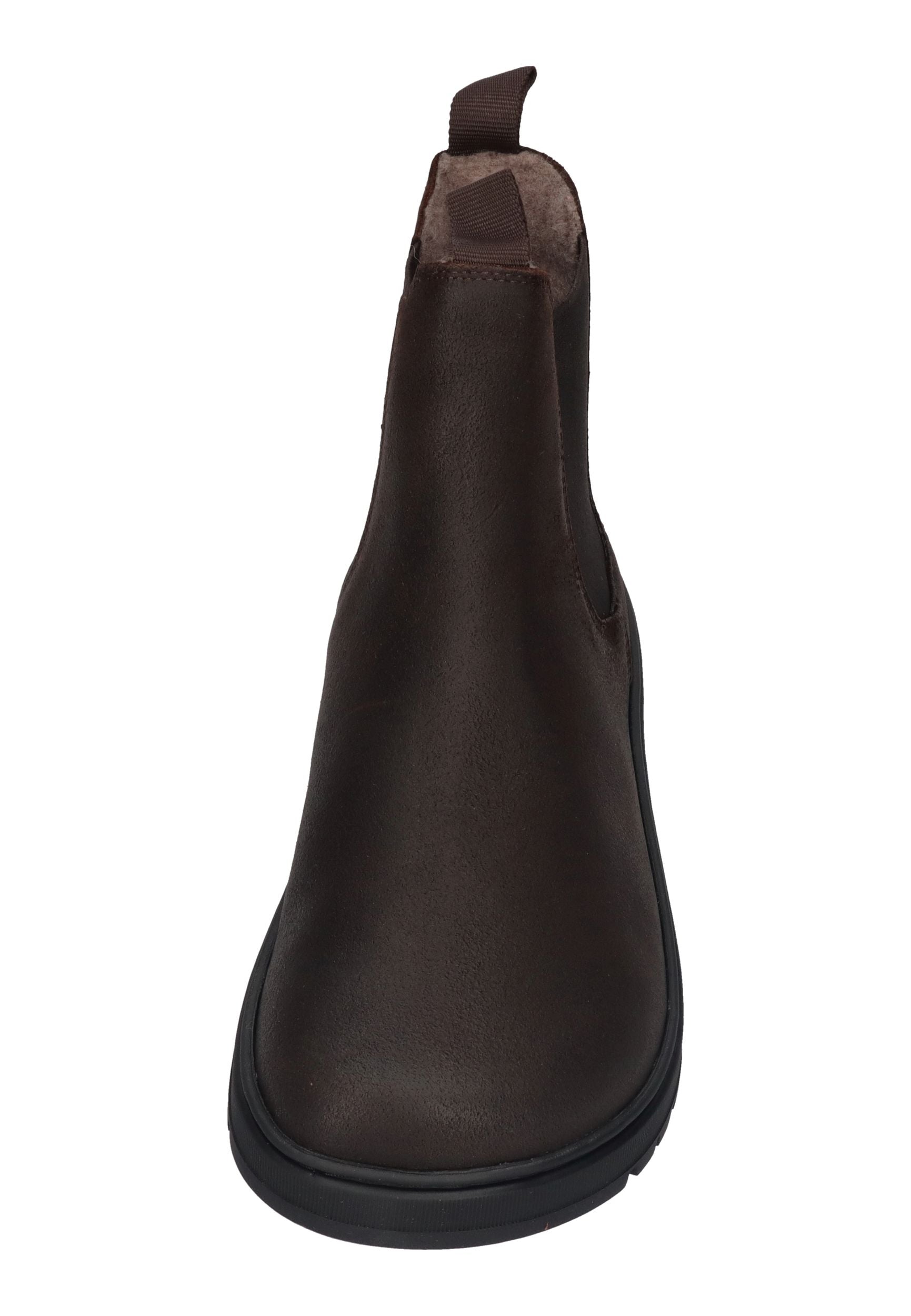 KOEL Damen Barefoot Chelseaboots GAVIEN SUEDE FELT chocolate