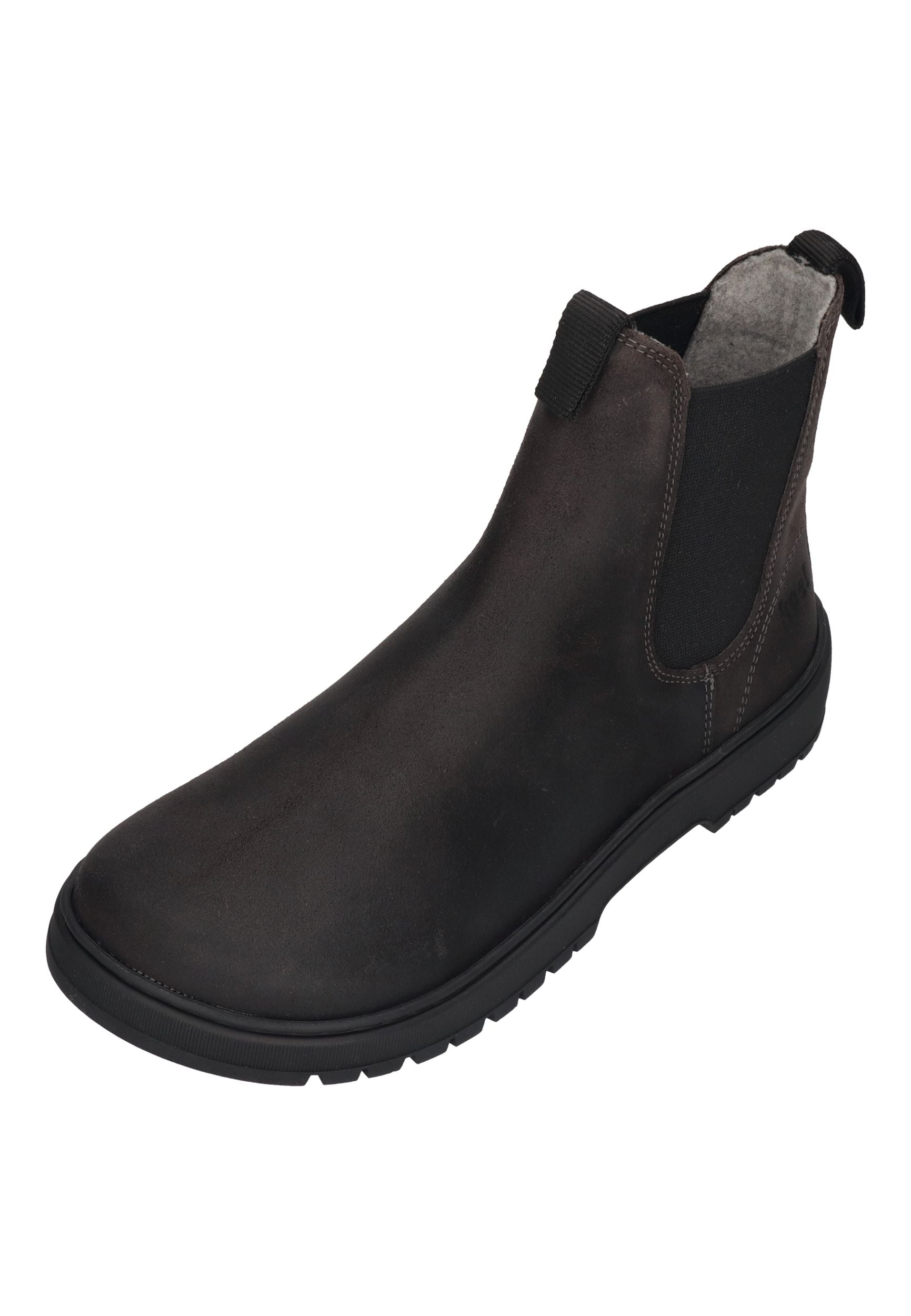 KOEL Damen Barefoot Chelseaboots GAVIEN SUEDE FELT dark grey