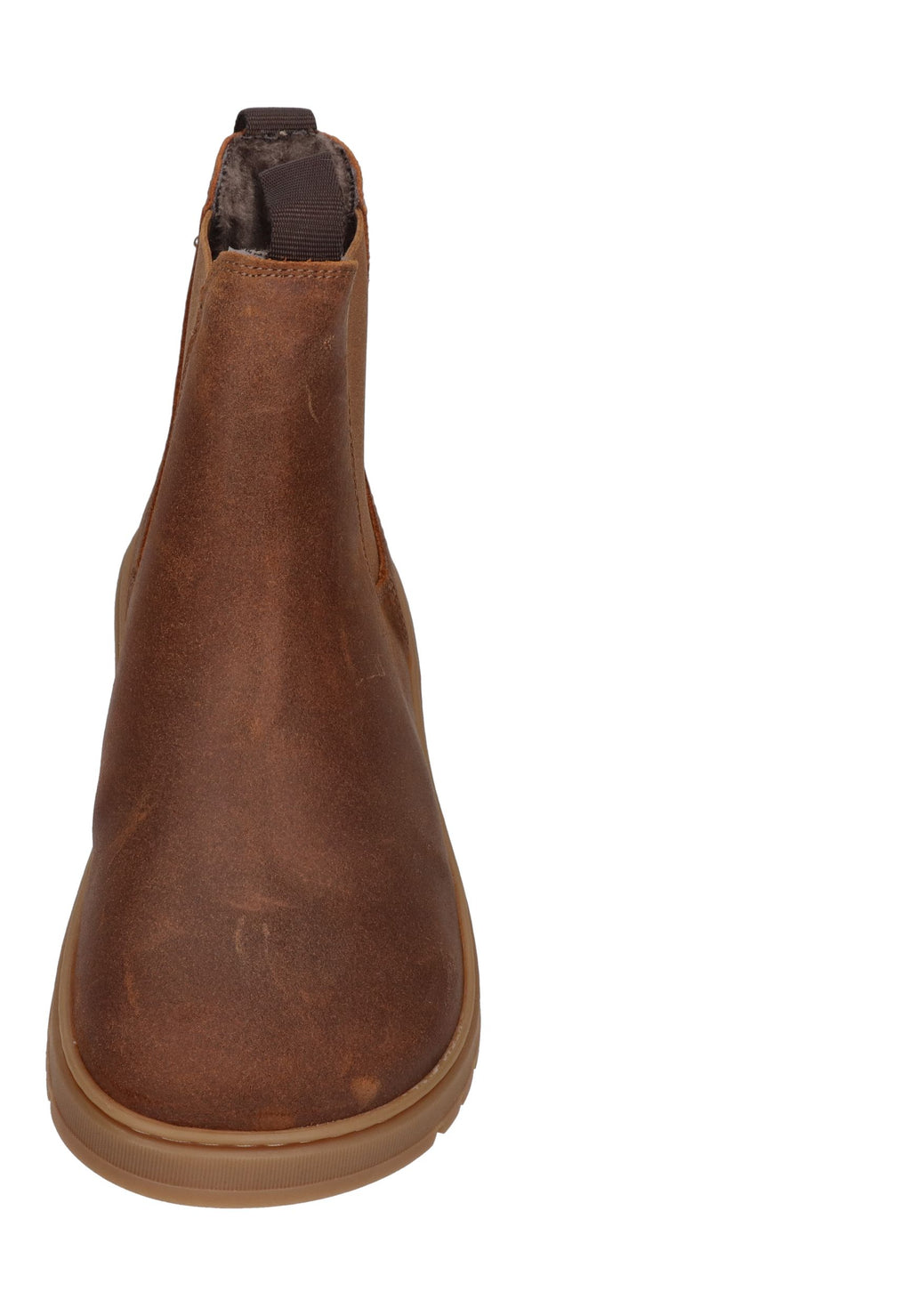 KOEL GAVIEN SUEDE WOOL in cognac, Barfuß-Boots für Damen, Ansicht 3