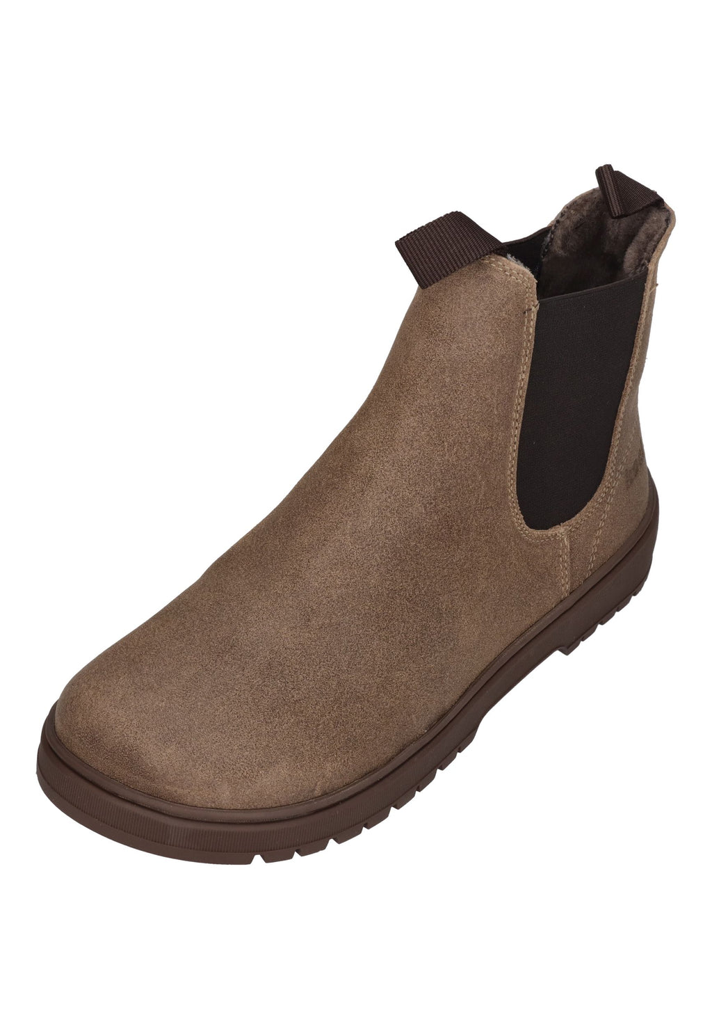 KOEL GAVIEN SUEDE WOOL in taupe, Barfuß-Boots für Damen