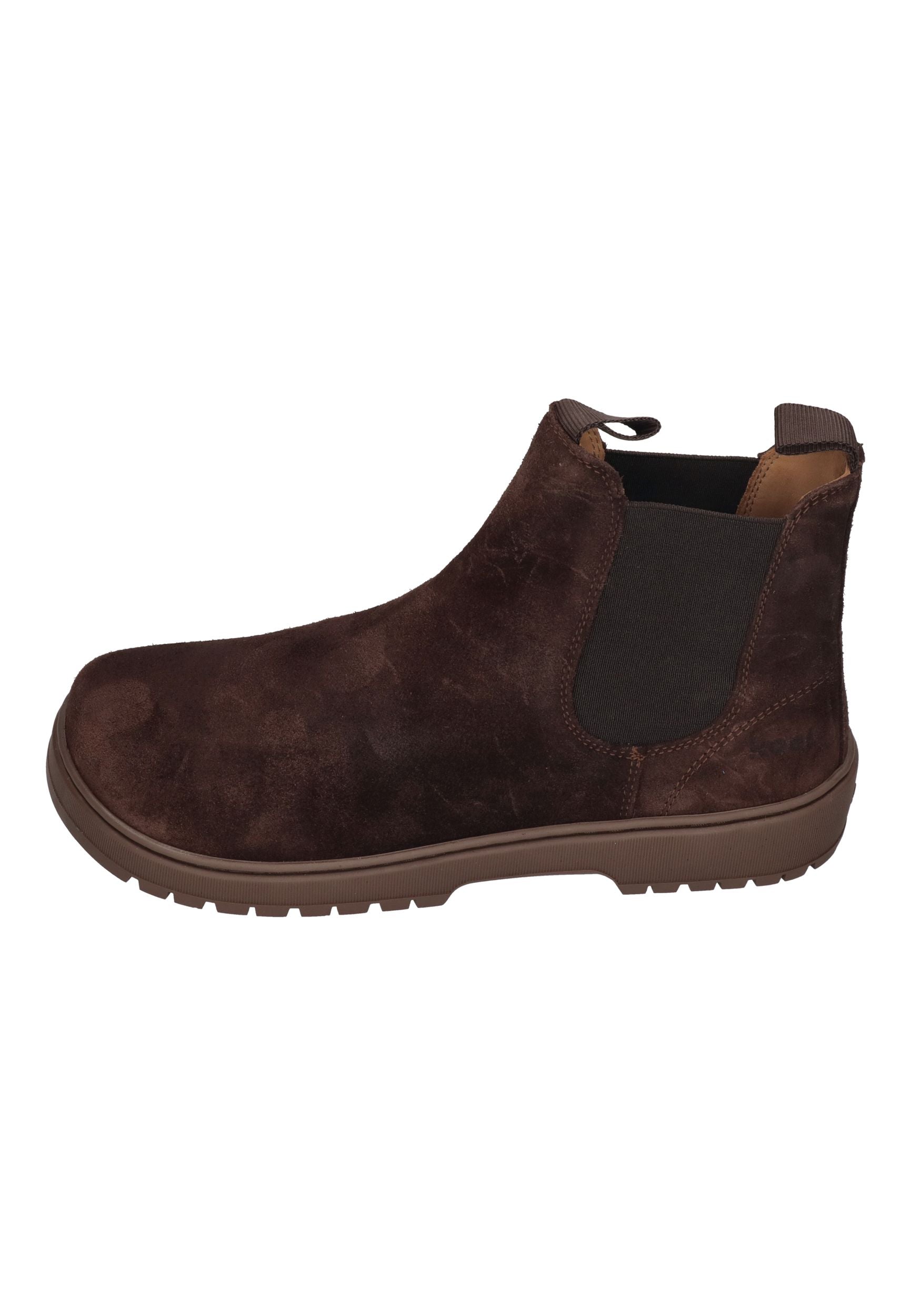KOEL Damen Barefoot Chelseaboots GAVIEN SUEDE chocolate