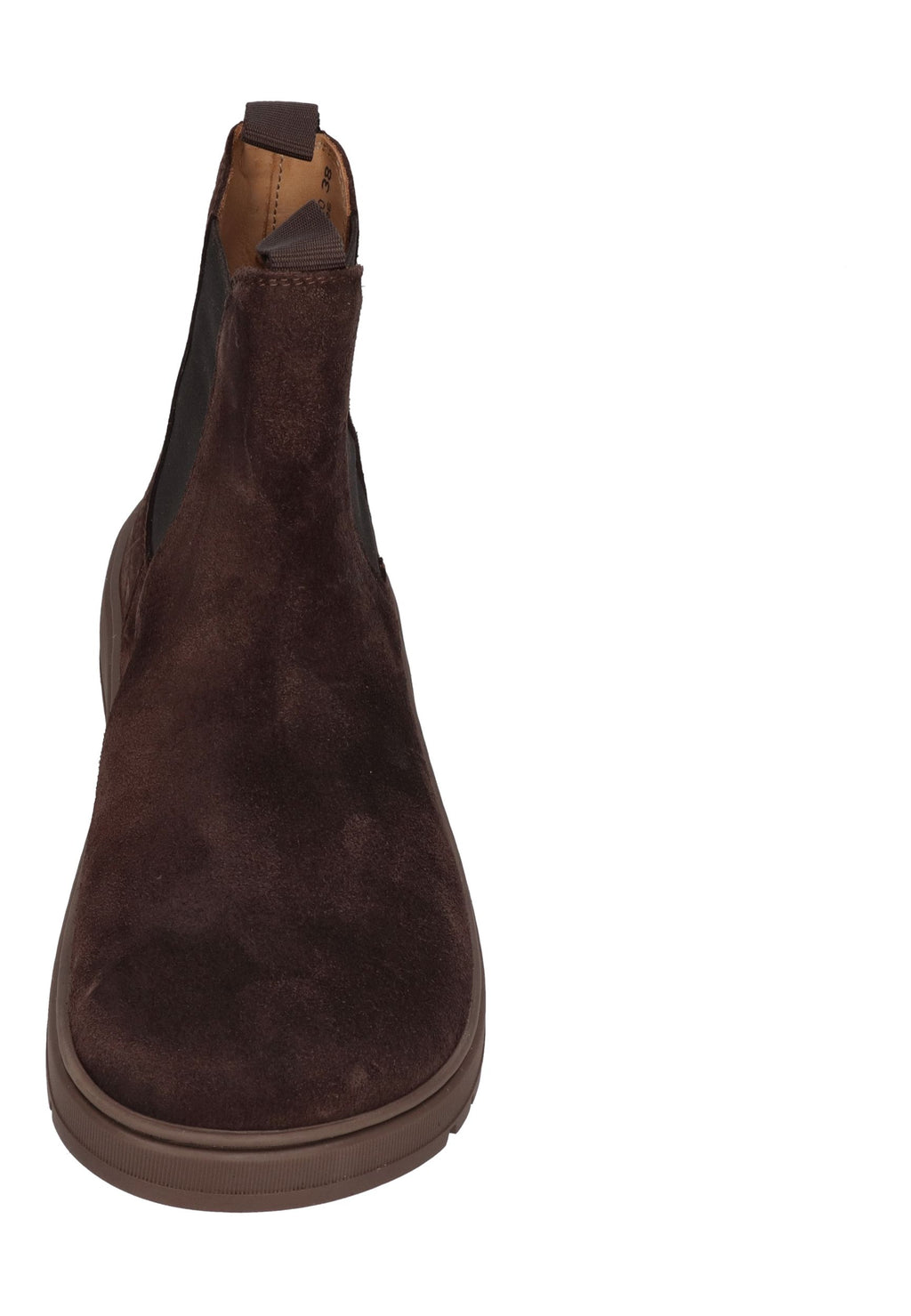 KOEL Damen Barefoot Chelseaboots GAVIEN SUEDE chocolate