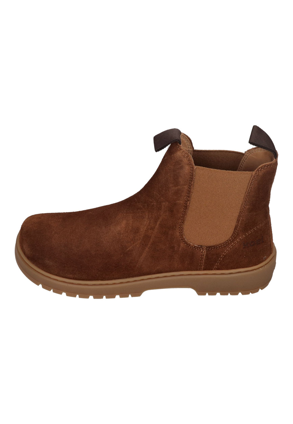 KOEL Damen Barefoot Chelseaboots GAVIEN SUEDE cognac