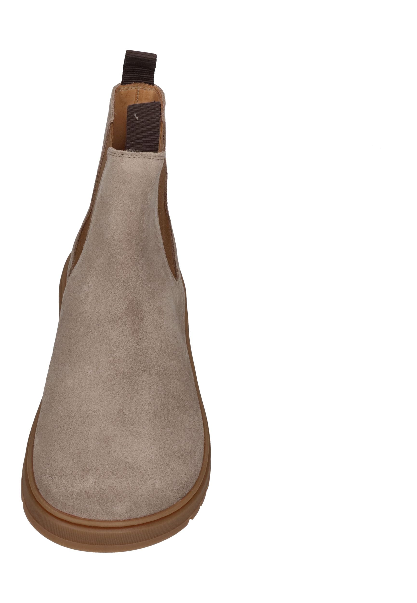 KOEL Damen Barefoot Chelseaboots GAVIEN SUEDE taupe