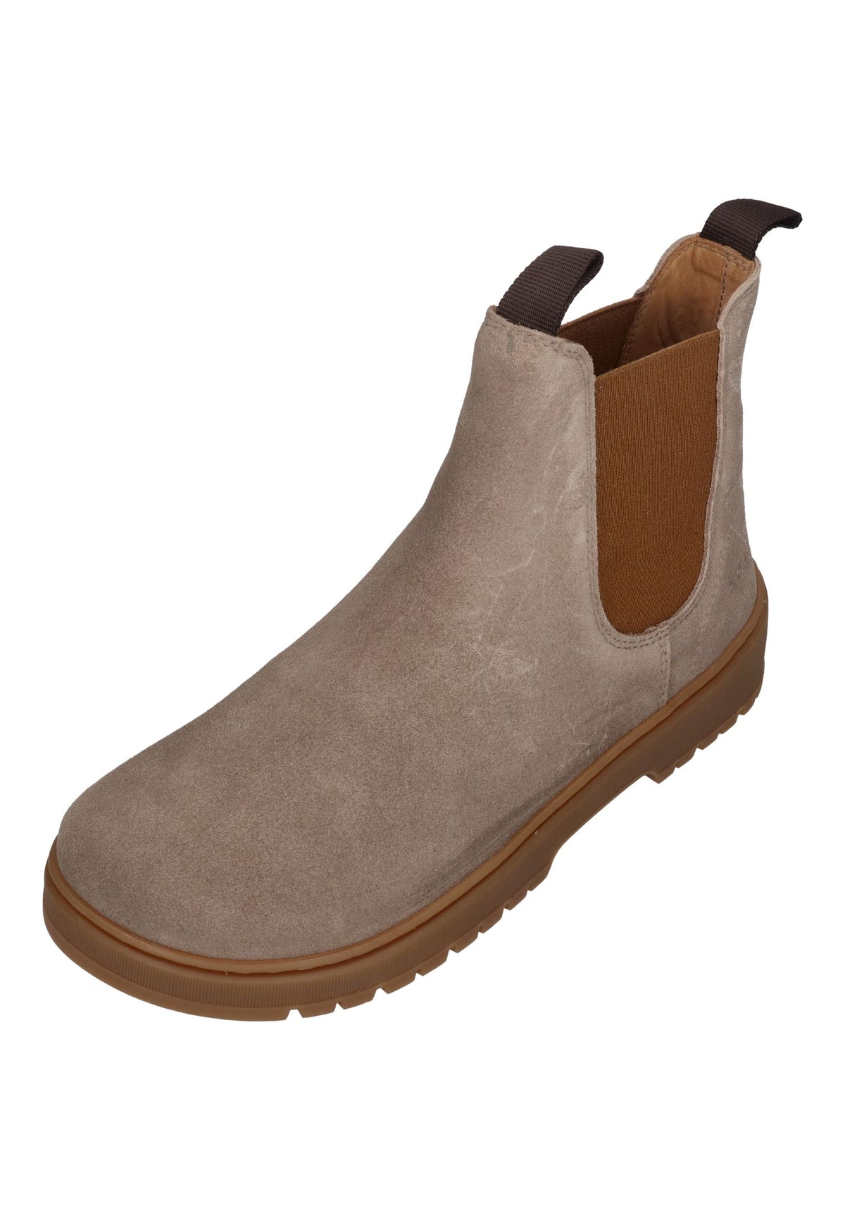 KOEL Damen Barefoot Chelseaboots GAVIEN SUEDE taupe