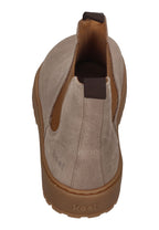 KOEL Damen Barefoot Chelseaboots GAVIEN SUEDE taupe