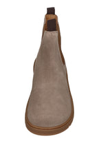 KOEL Damen Barefoot Chelseaboots GAVIEN SUEDE taupe