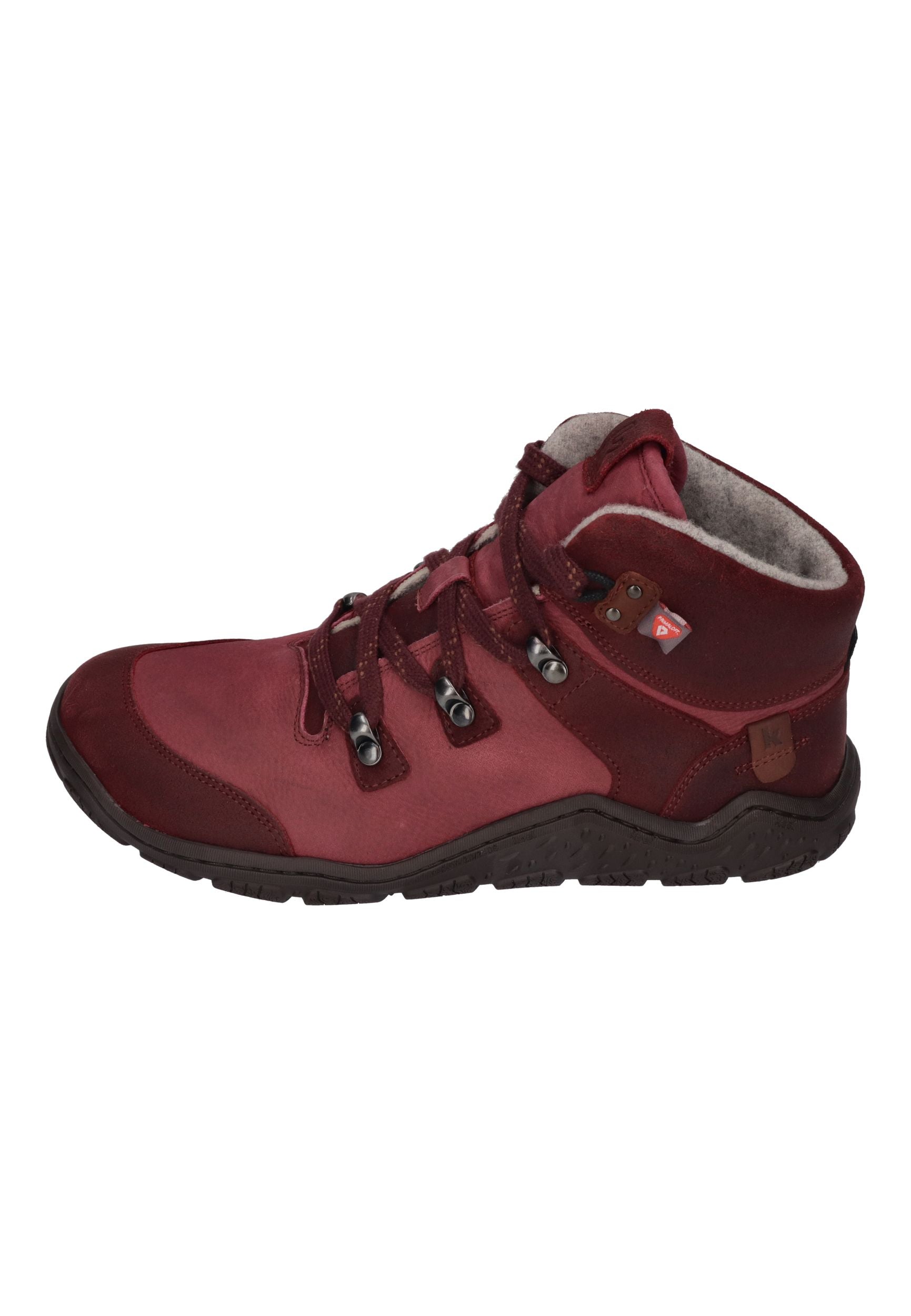 KOEL Damen Barefoot Outdoor Booties ROBA 2.0 MERINO bordo