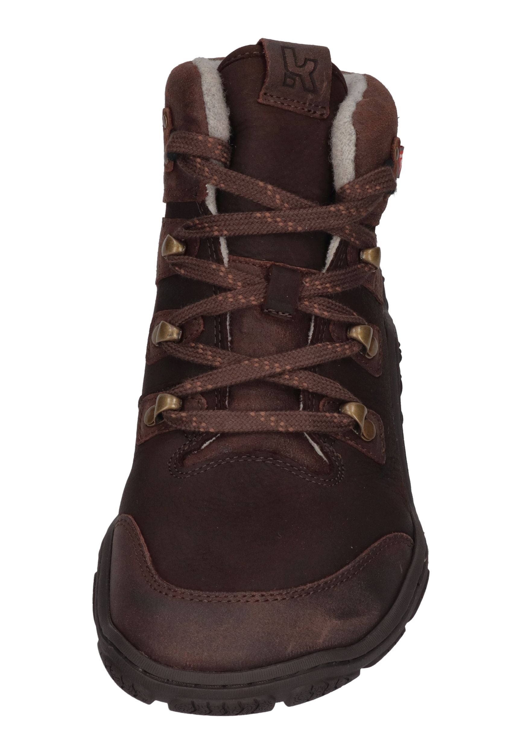 KOEL Damen Barefoot Outdoor Booties ROBA 2.0 MERINO brown