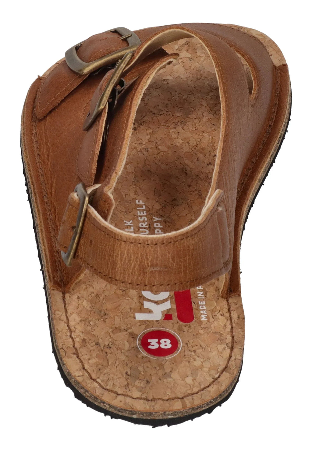 KOEL Damen Barefoot Sandalen ADA cognac