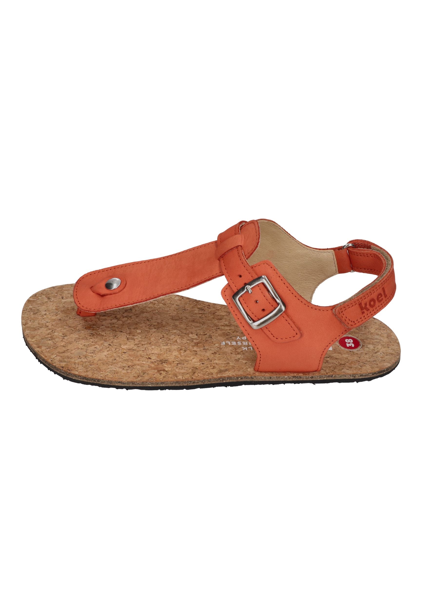 KOEL Damen Barefoot Sandalen ARIANA coral