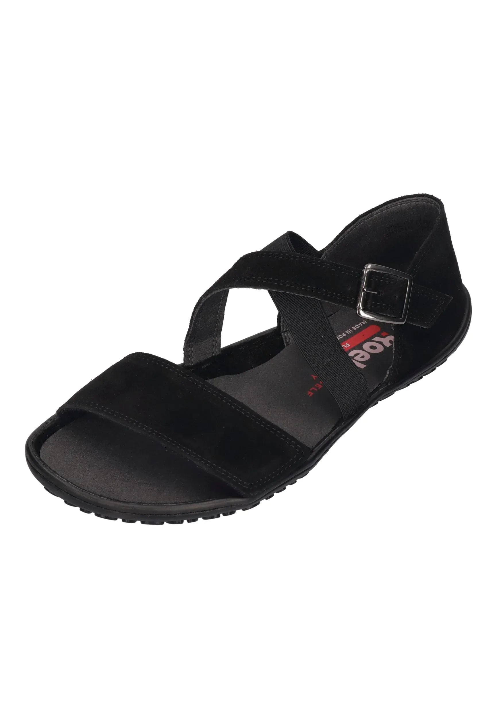 KOEL Damen Barefoot Sandalen ISA SUEDE black