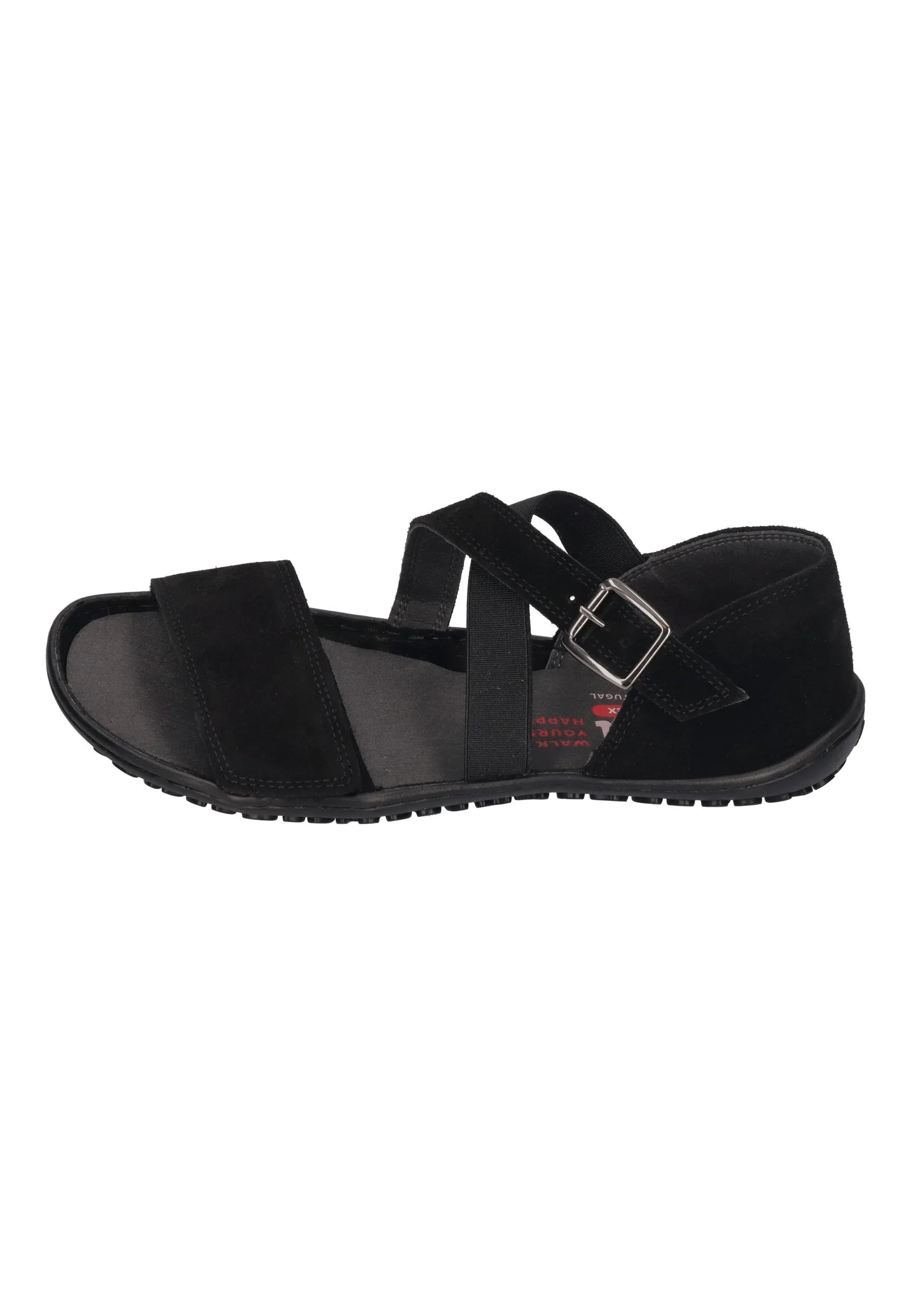 KOEL Damen Barefoot Sandalen ISA SUEDE black